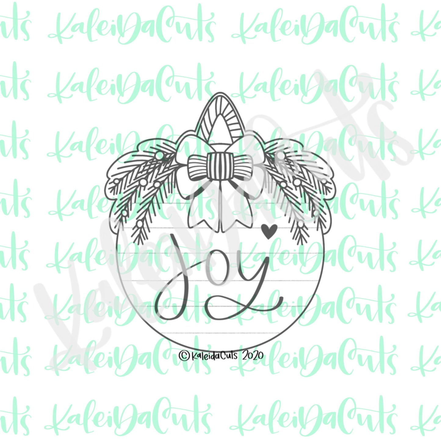 Floral Farmhouse Sign Cookie Cutter