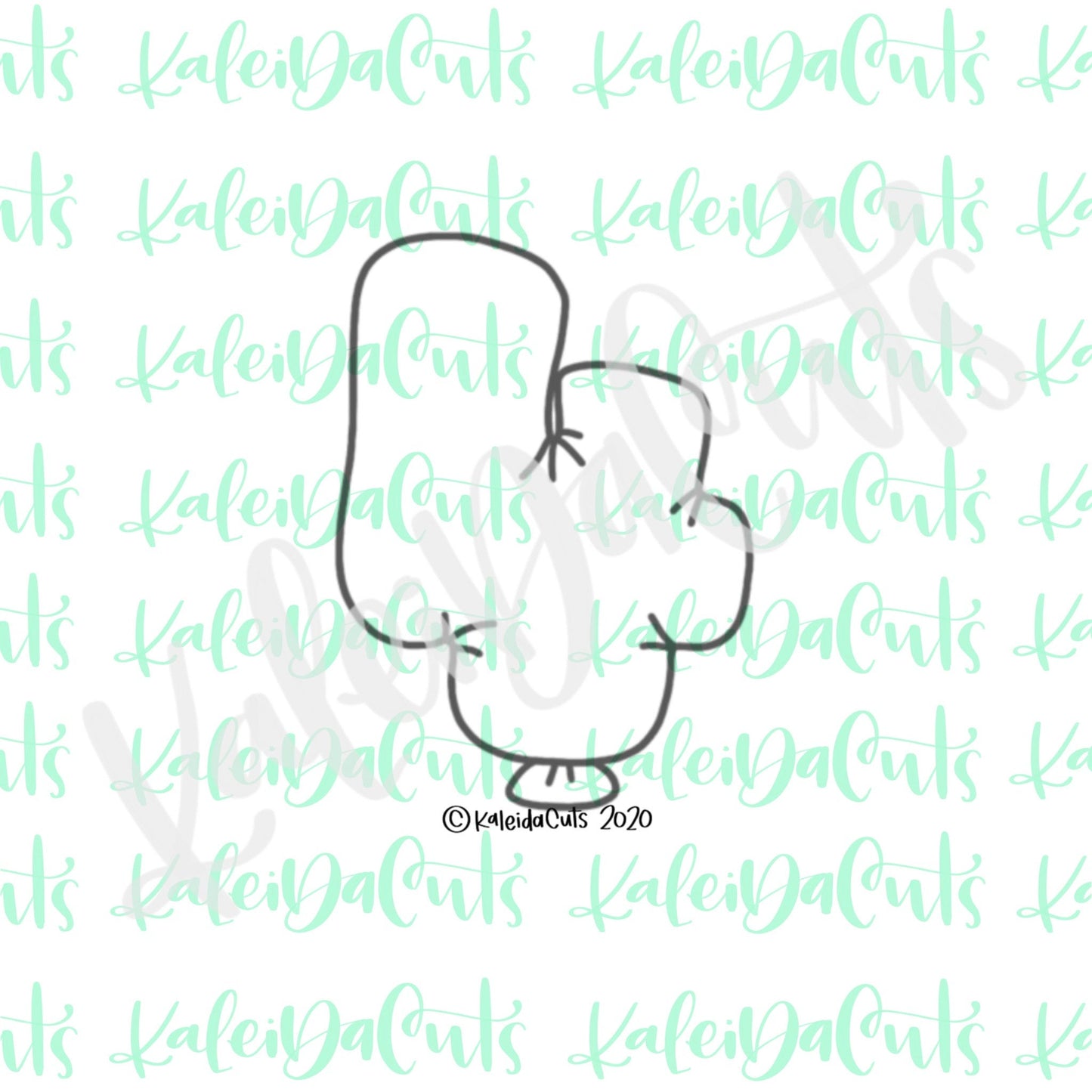 Balloon Number 4 Cookie Cutter