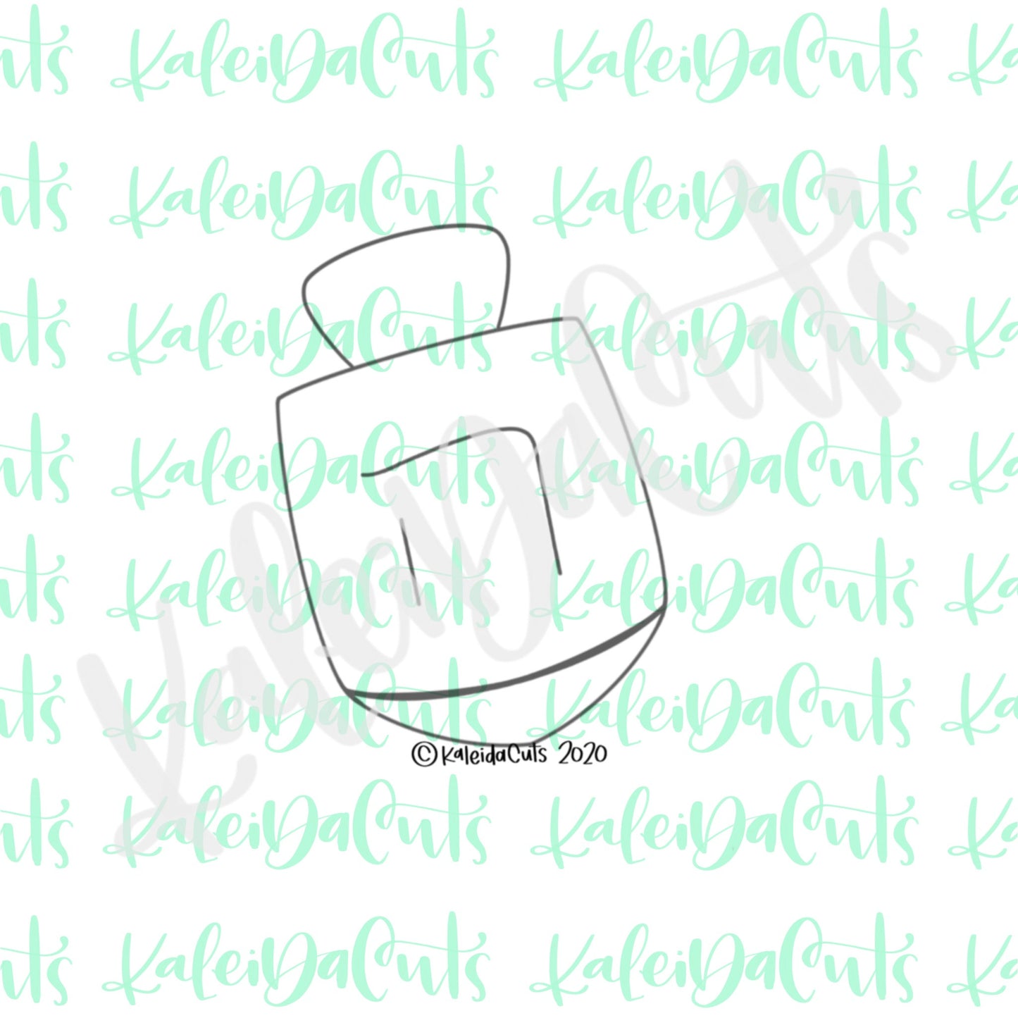 Dreidel Cookie Cutter