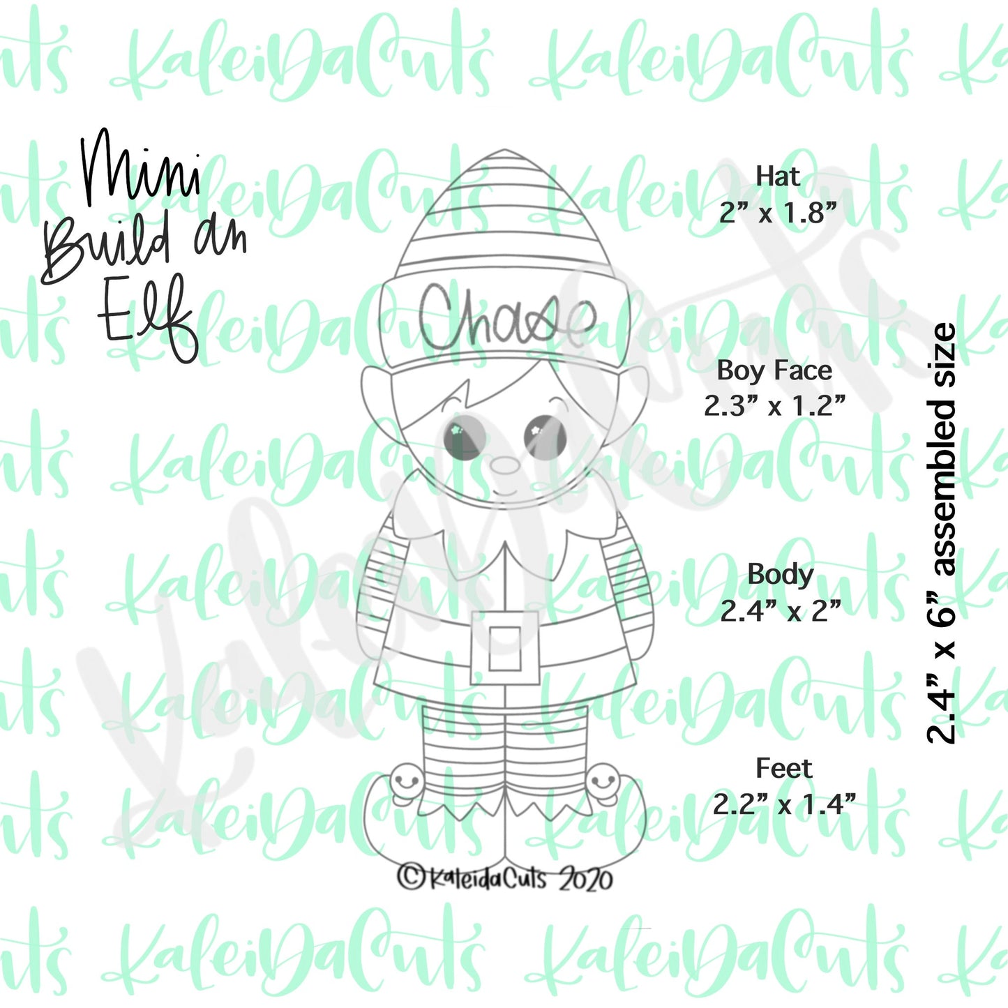 Build an Elf Set - 4 Cookie Cutters