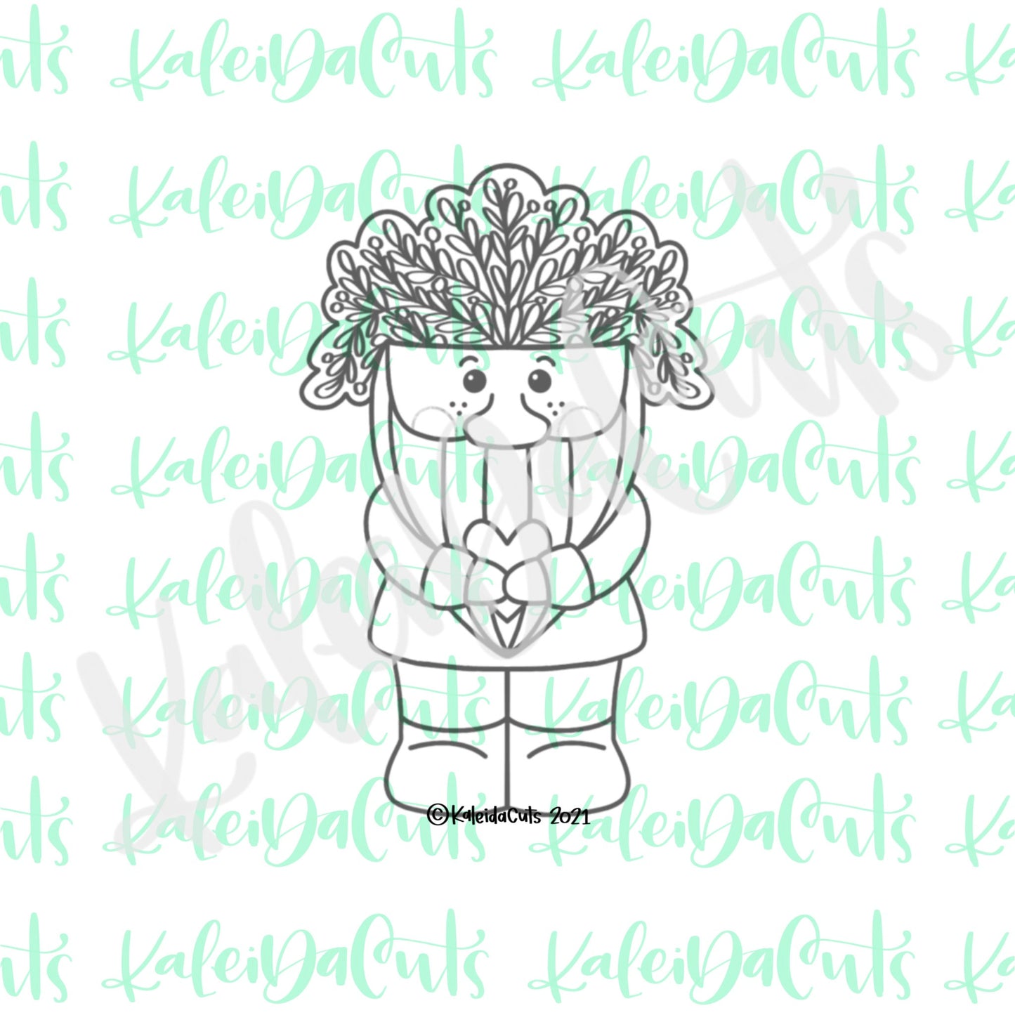 Gnome Planter Cookie Cutter