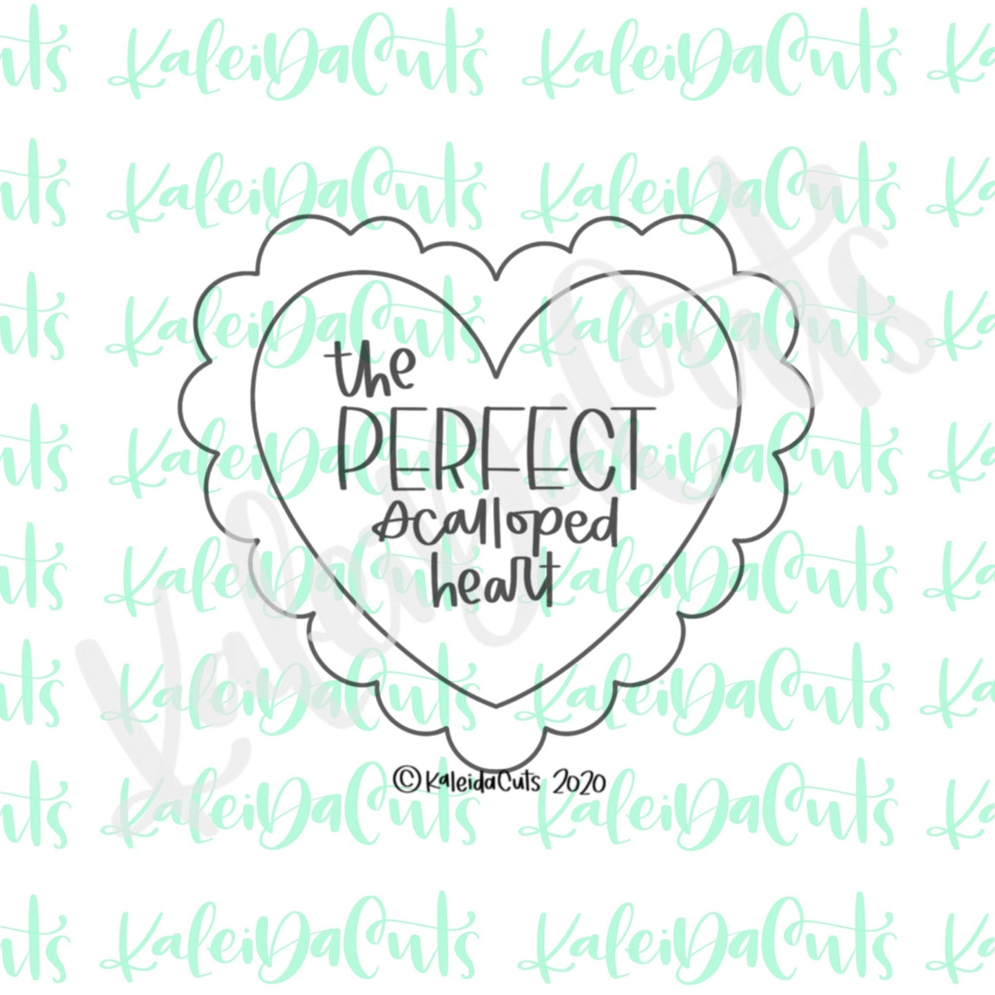 Perfect Scalloped Heart Cookie Cutter