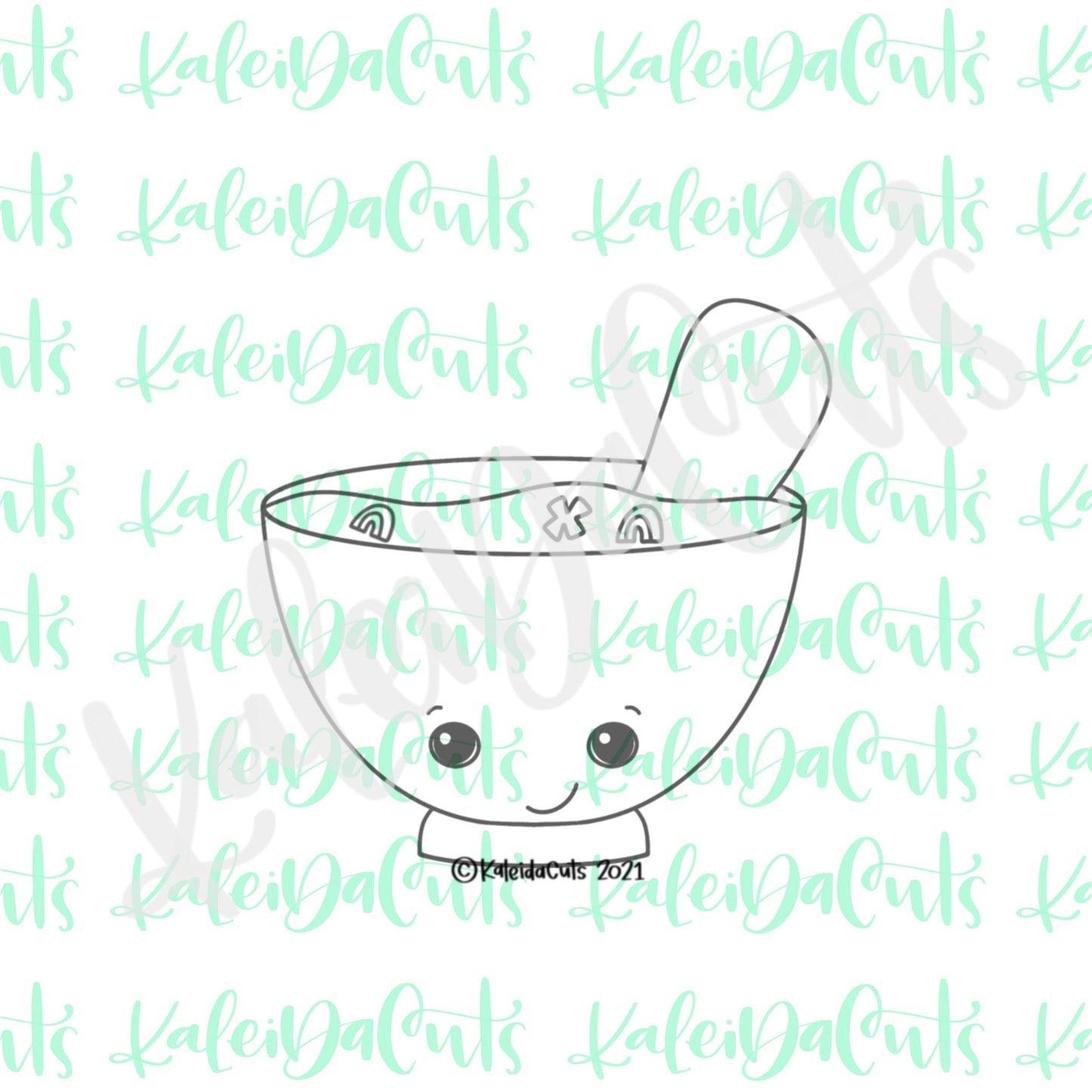 Cereal Bowl Cookie Cutter