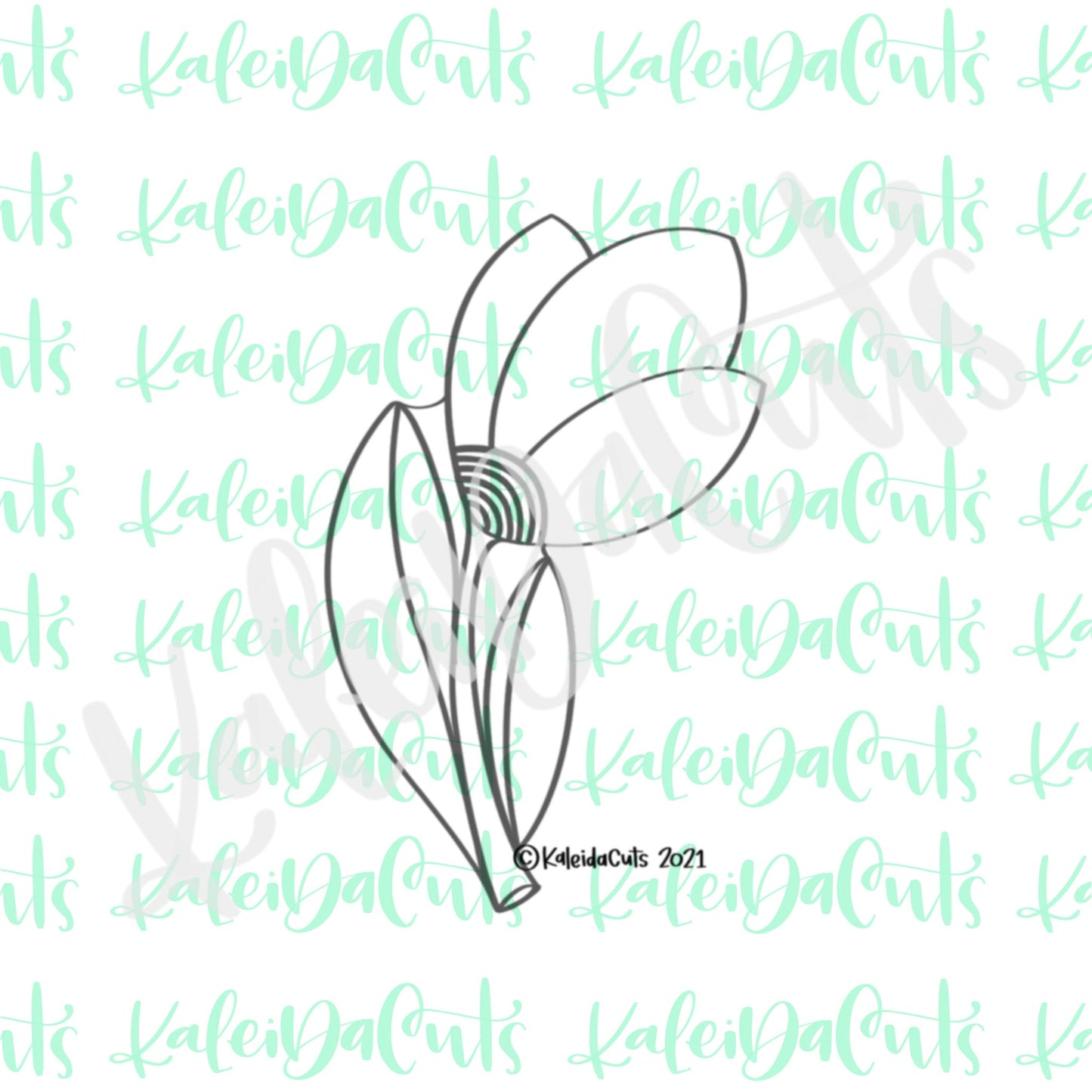 Crocus Flower Cookie Cutter