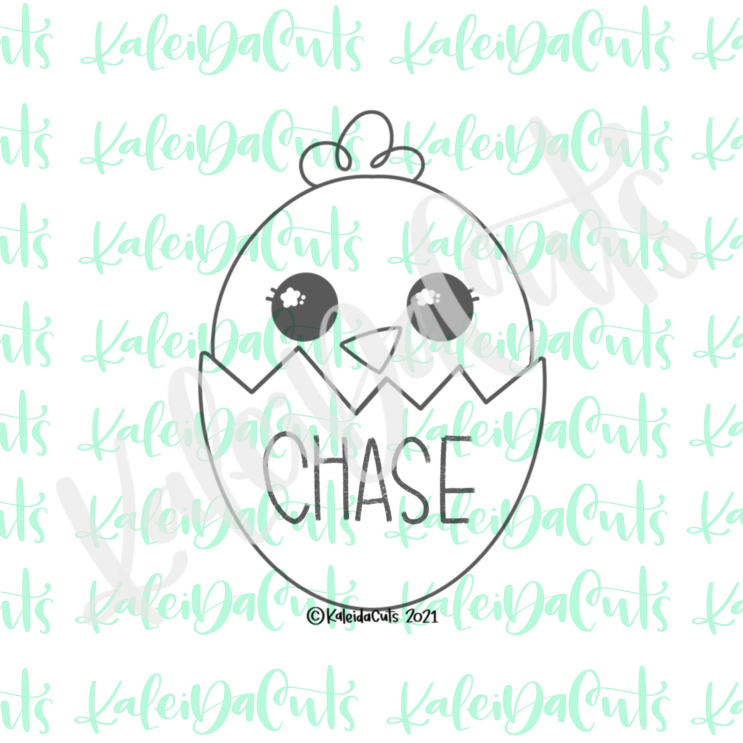 Hatched Chick Solid Cookie Cutter