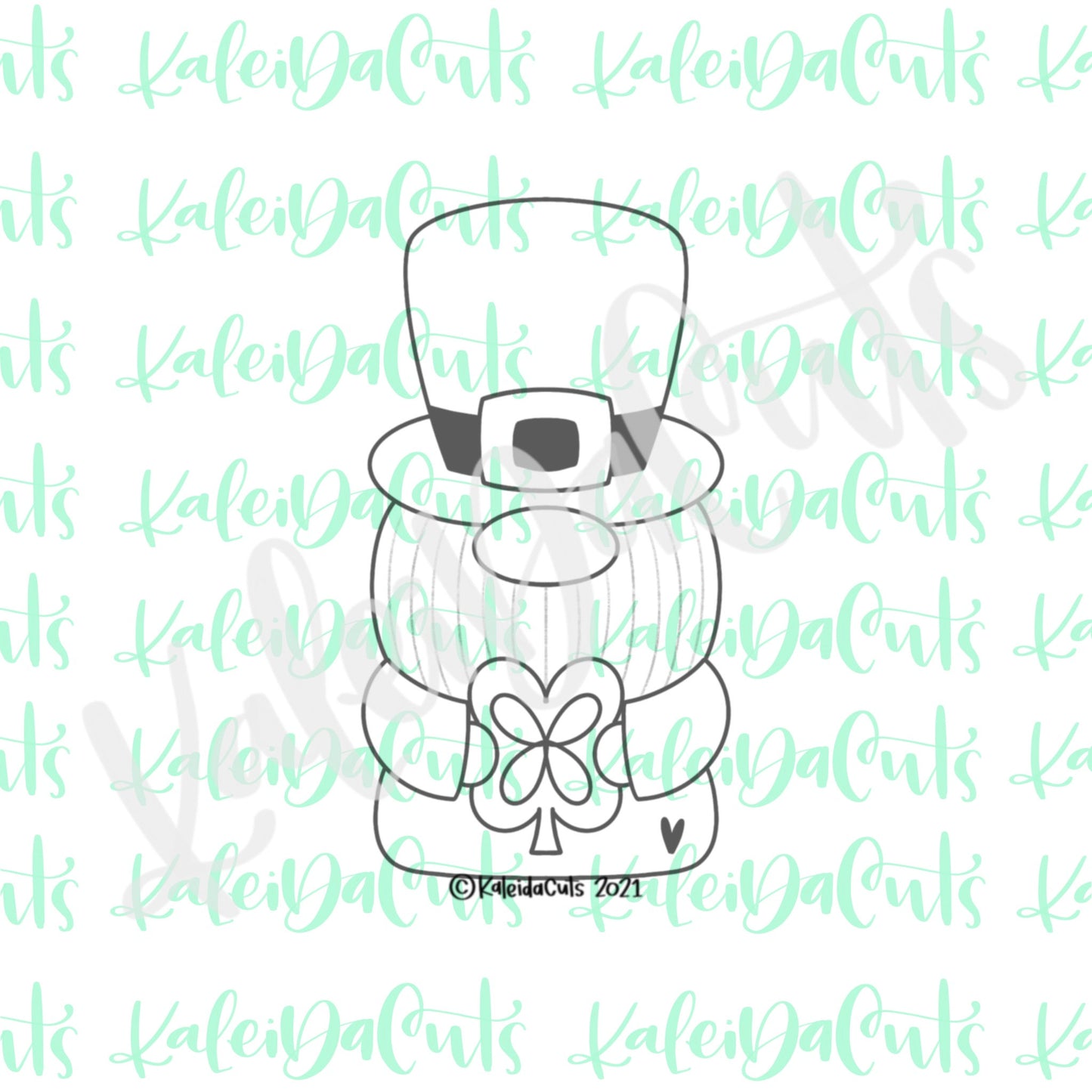 Leprechaun Gnome Cookie Cutter