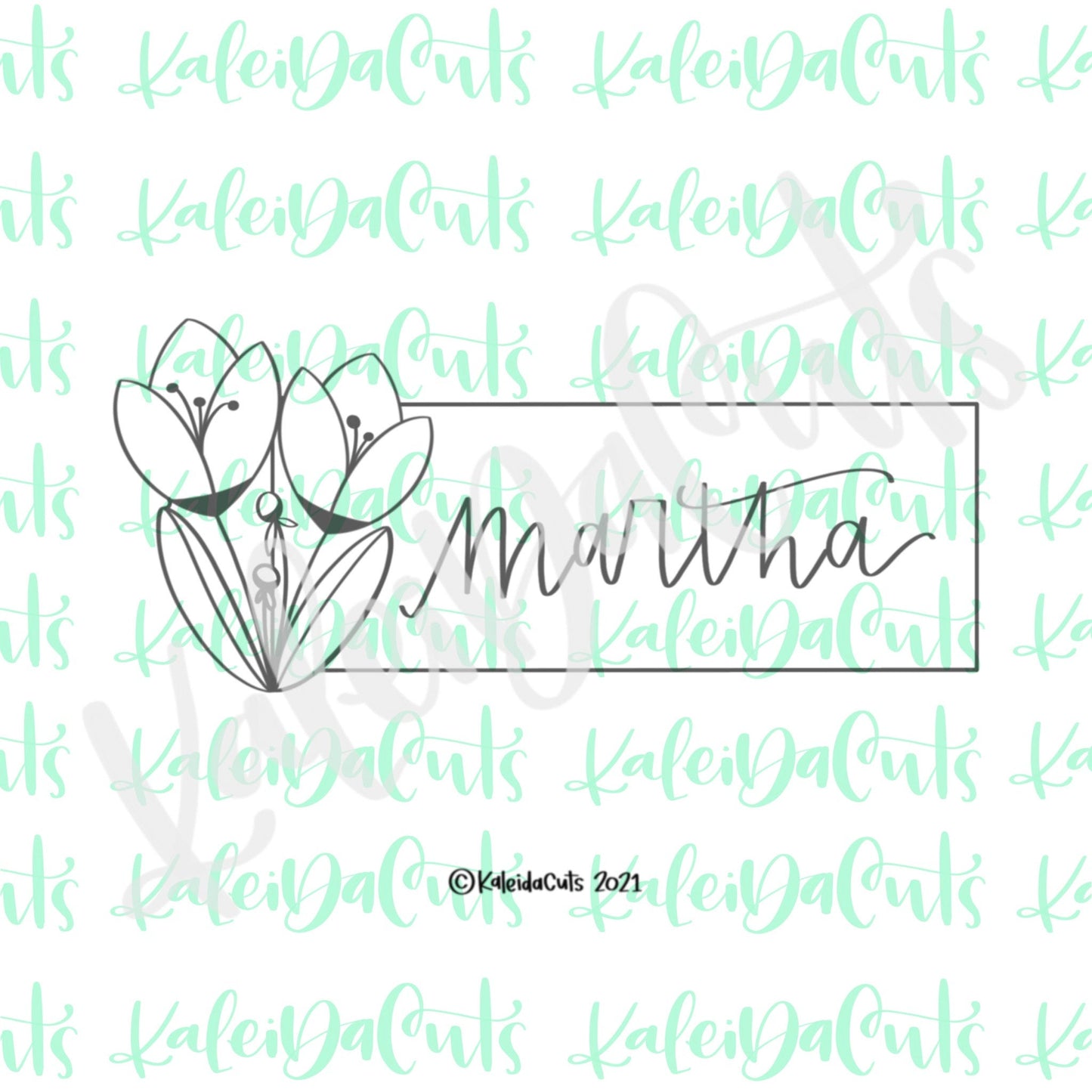 Martha Plaque Cookie Cutter