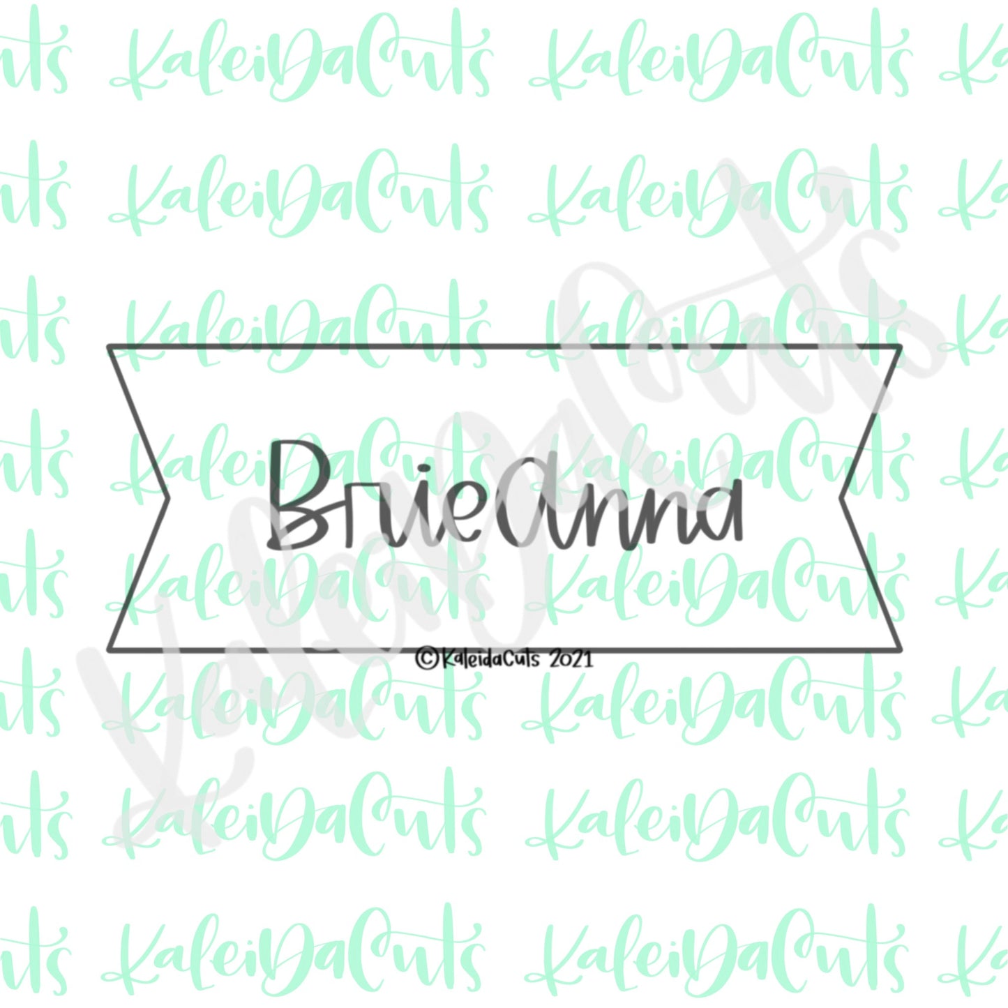 BrieAnna Plaque Cookie Cutter