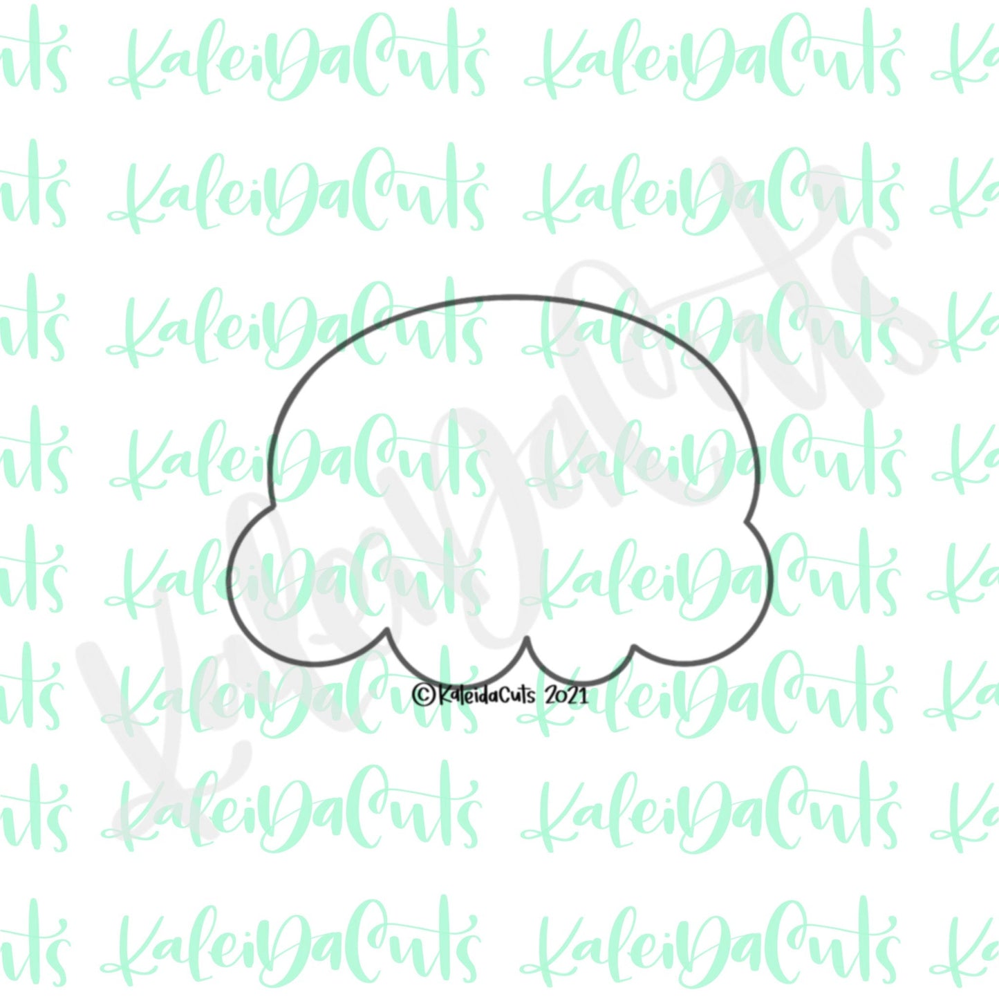 Solid Ice Cream Scoop Cookie Cutter