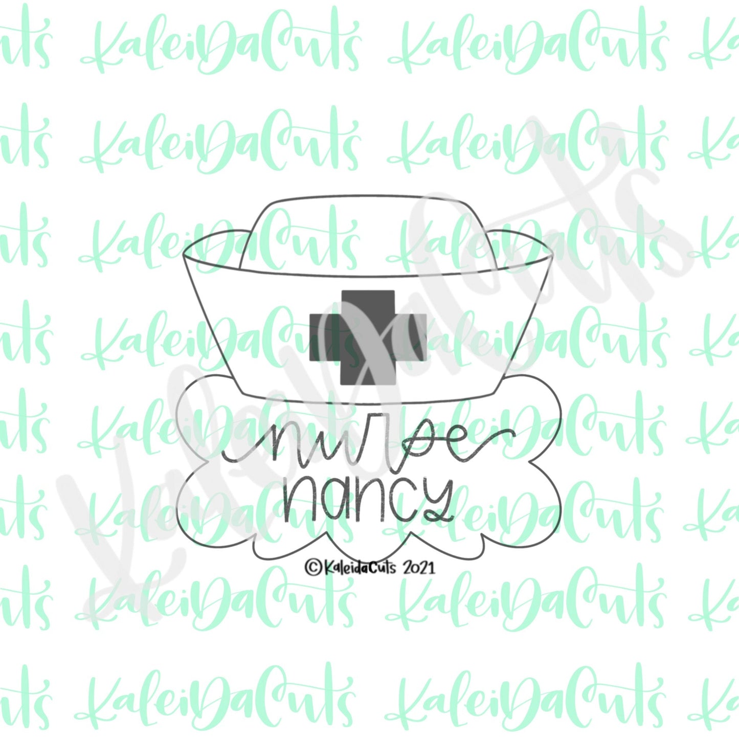 Nurse Nancy Plaque Cookie Cutter