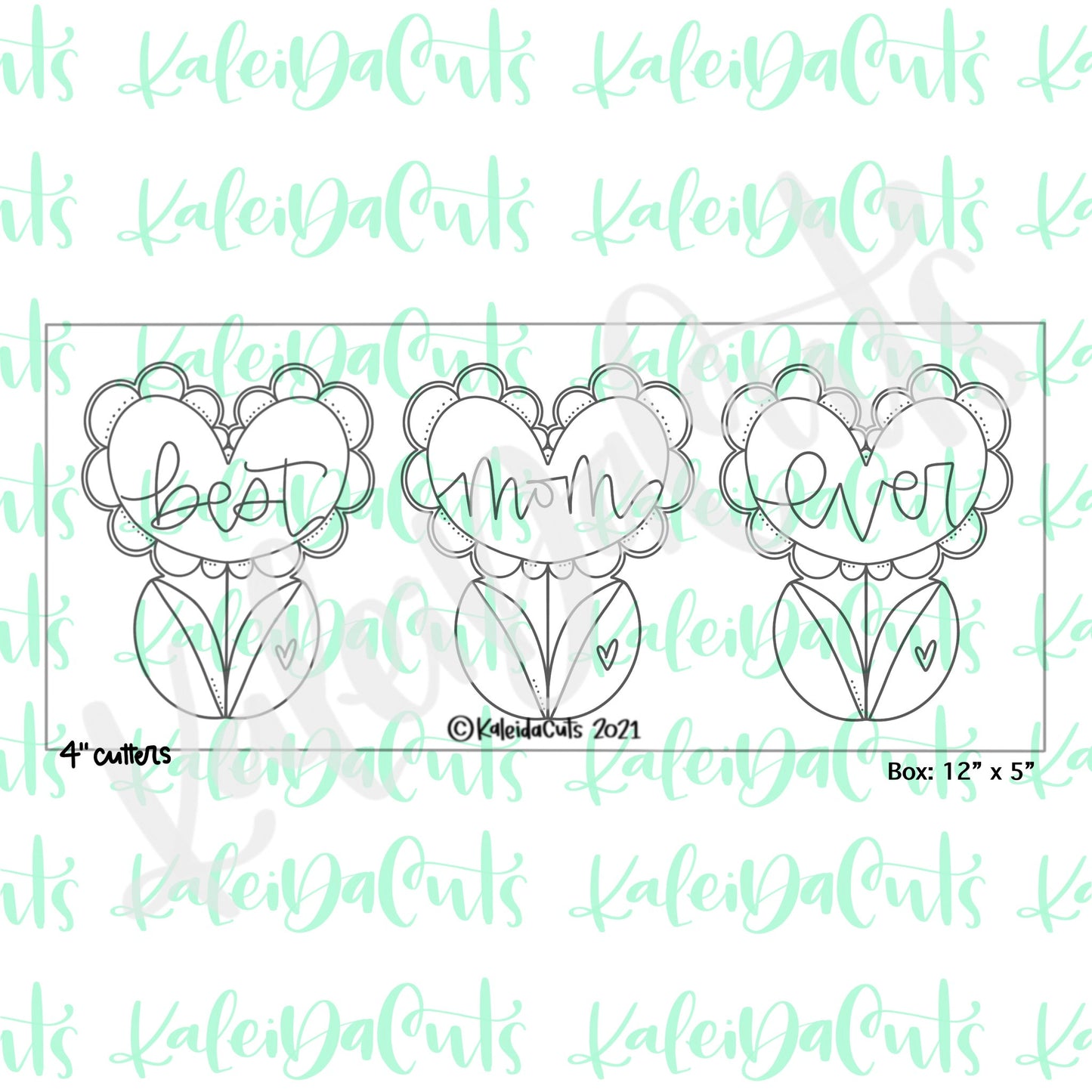 KaleidaFlower Cookie Cutter