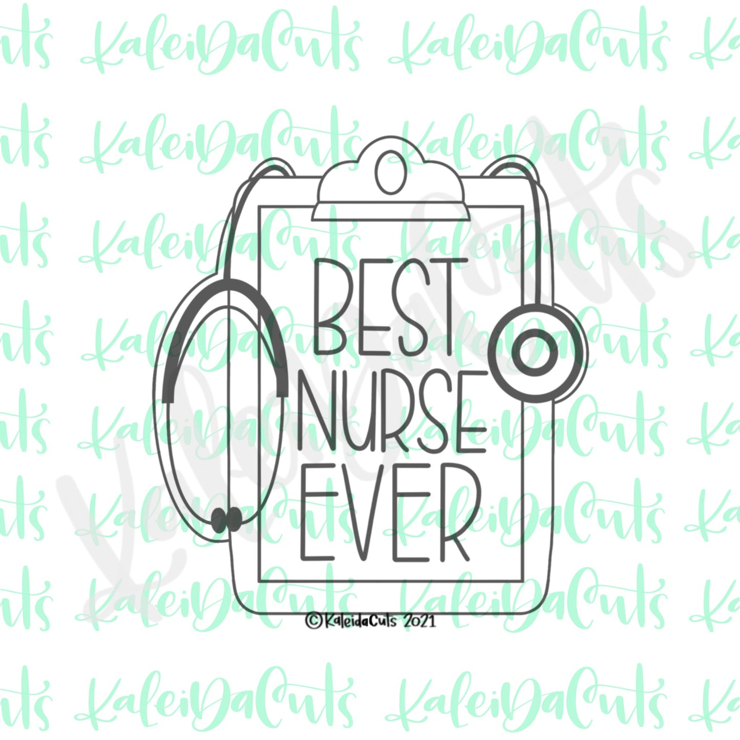 Nurse Clipboard Cookie Cutter