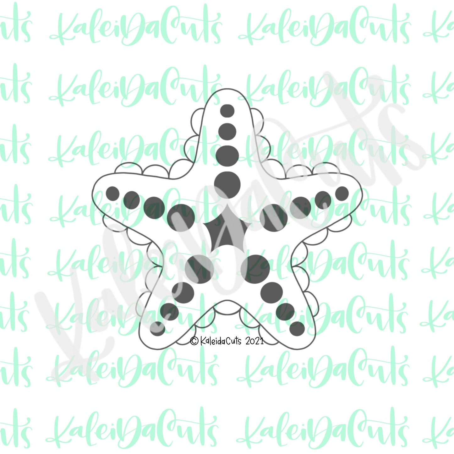 Scallop Starfish Cookie Cutter