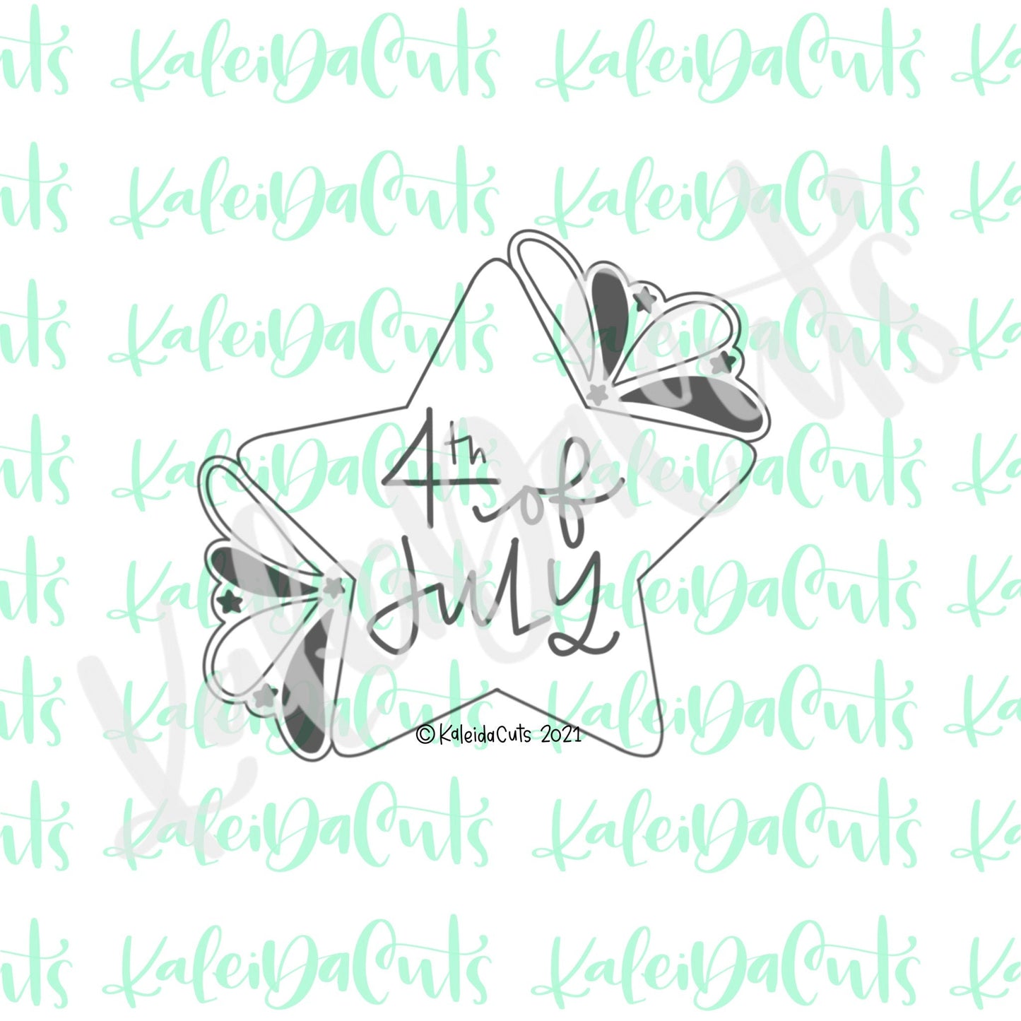 4th of July Star Cookie Cutter