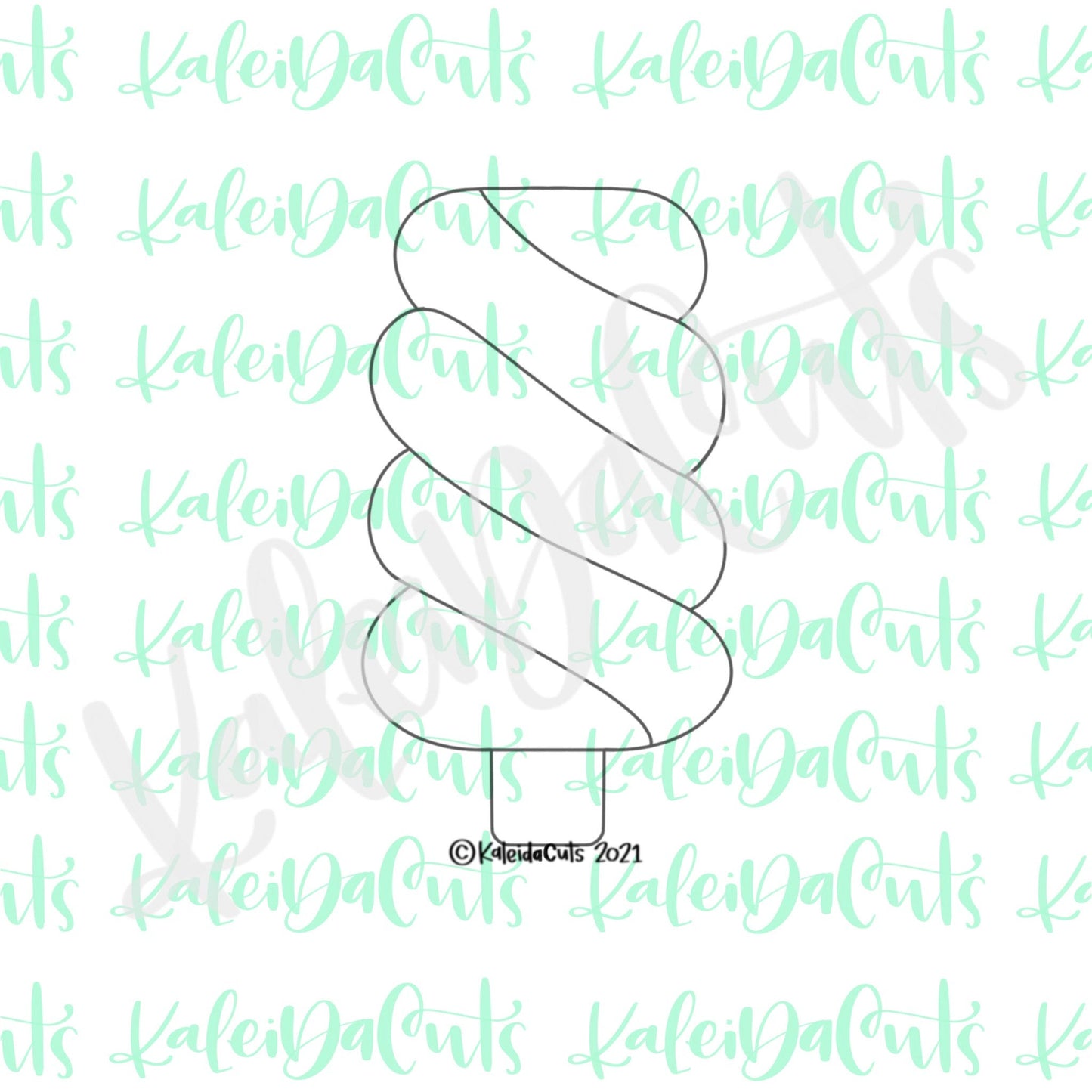 Twister Pop Cookie Cutter