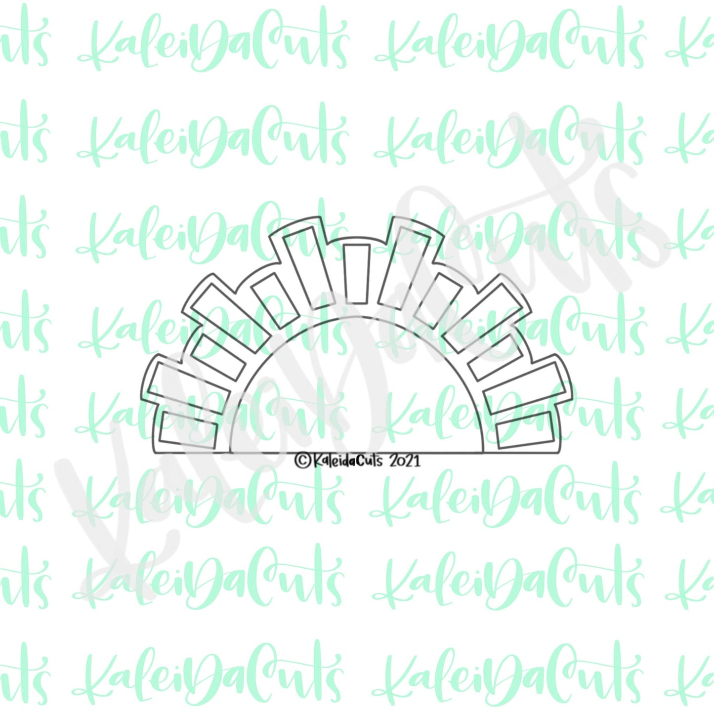 Sunrise Cookie Cutter