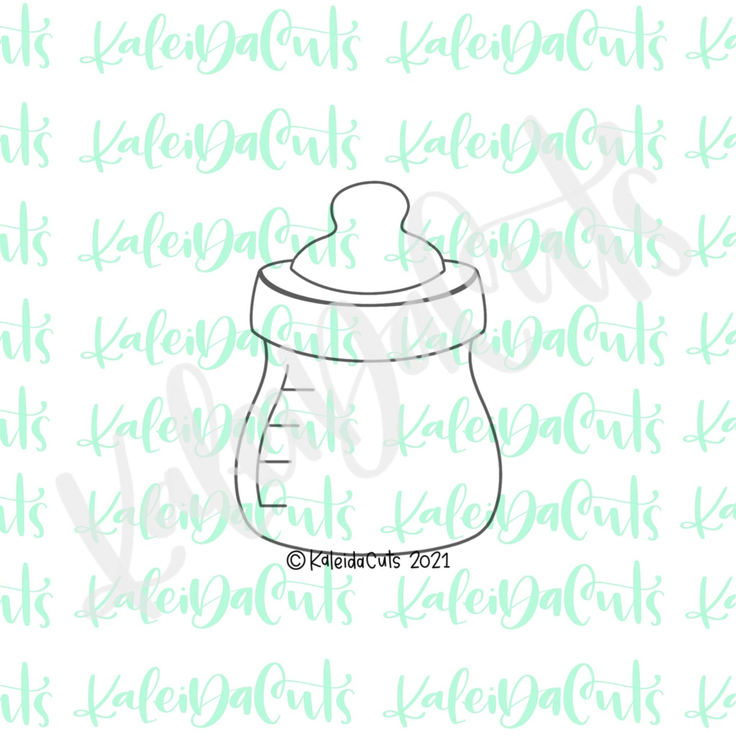 Baby Bottle 3 Cookie Cutter