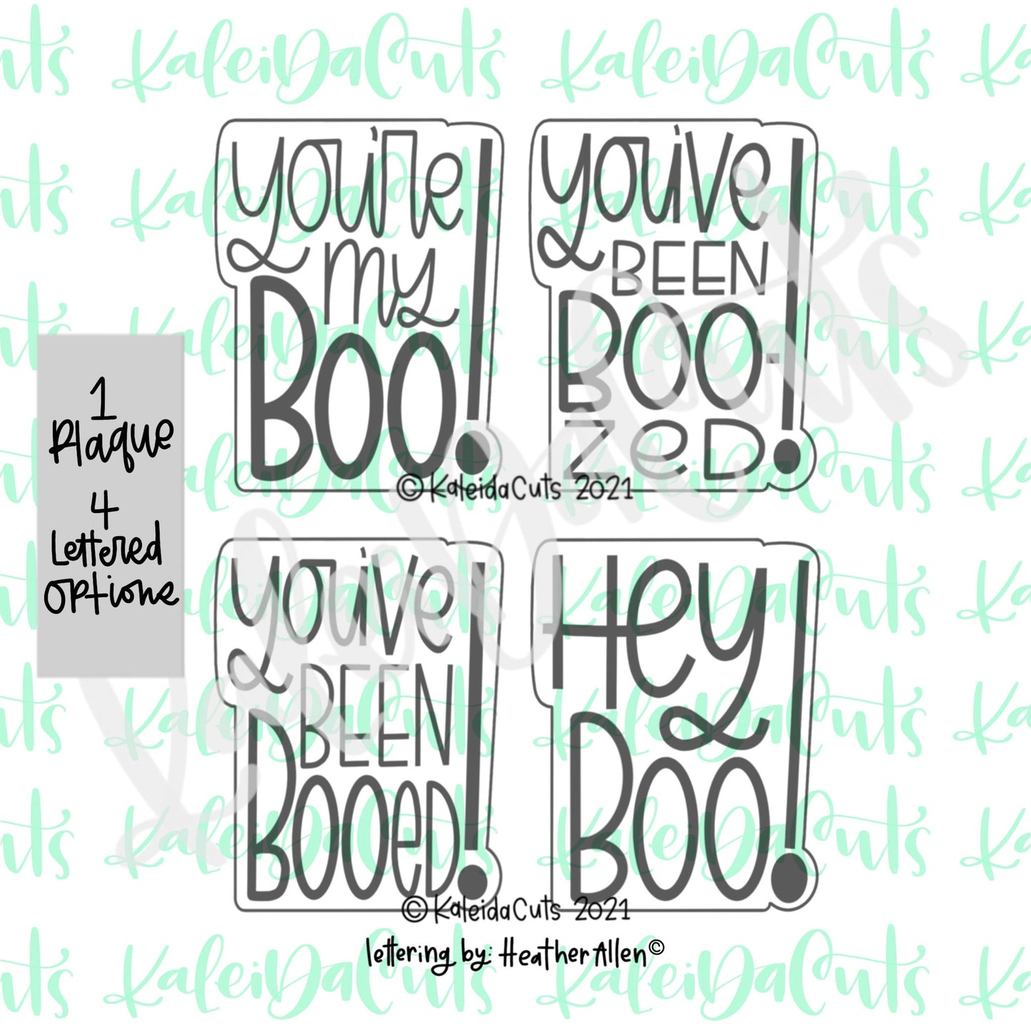 You've Been Booed Set of 2 Cookie Cutters