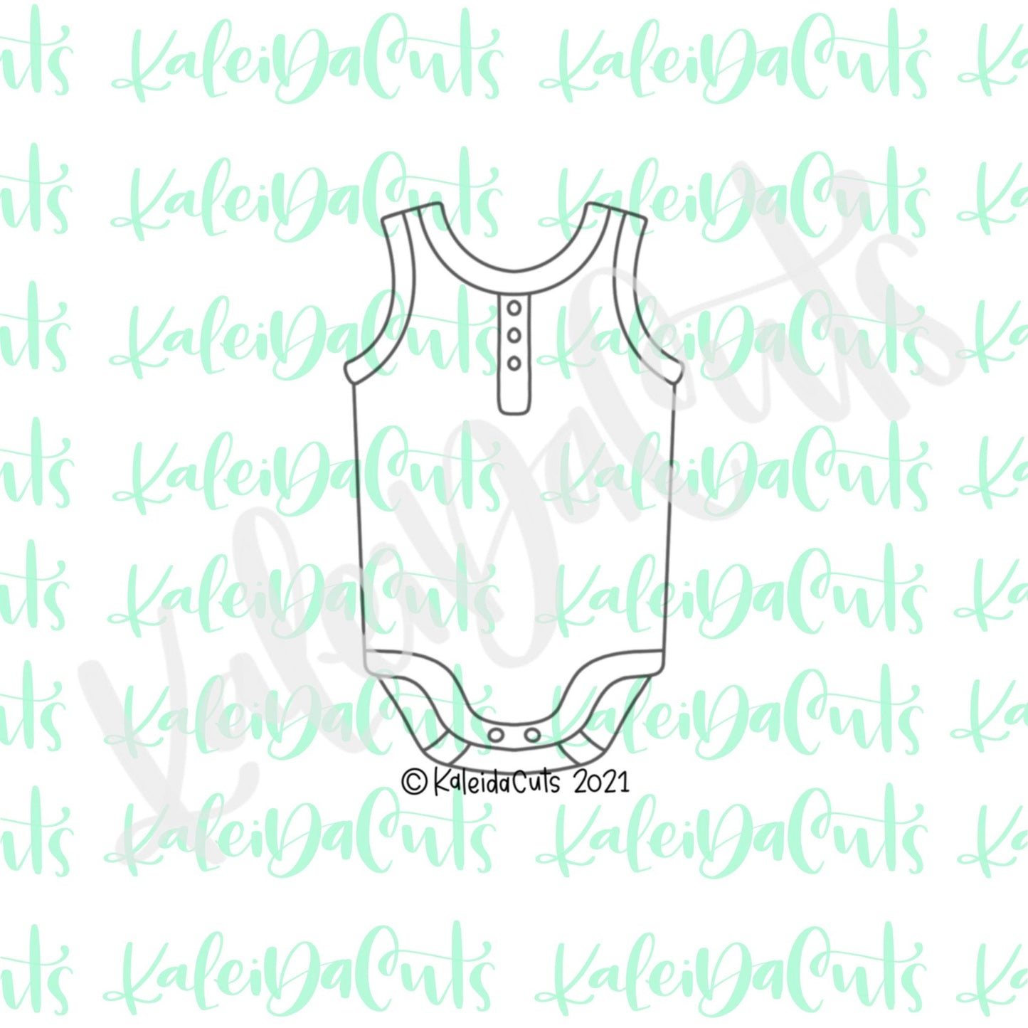 Baby Bodysuit Cookie Cutter