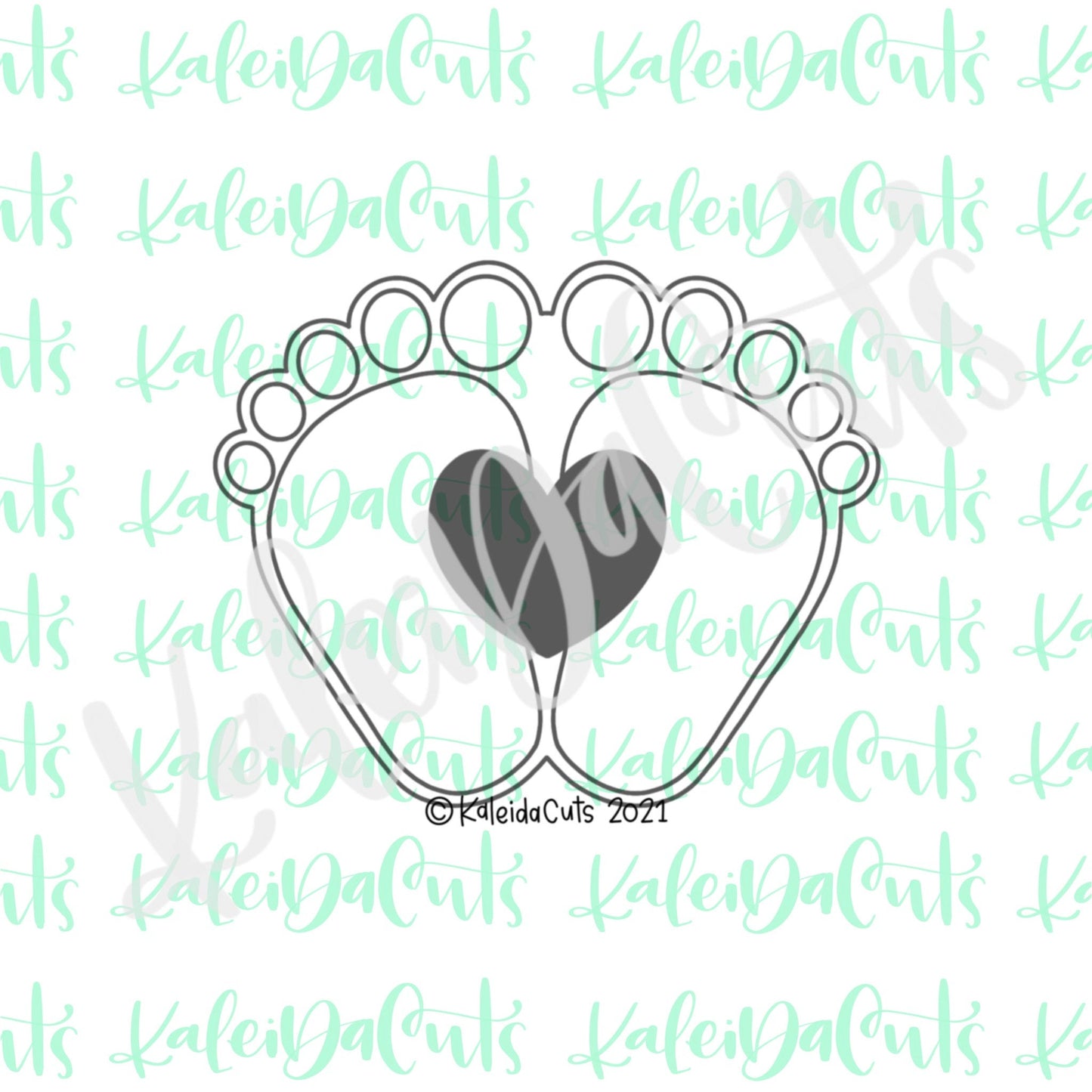 Baby Feet Cookie Cutter