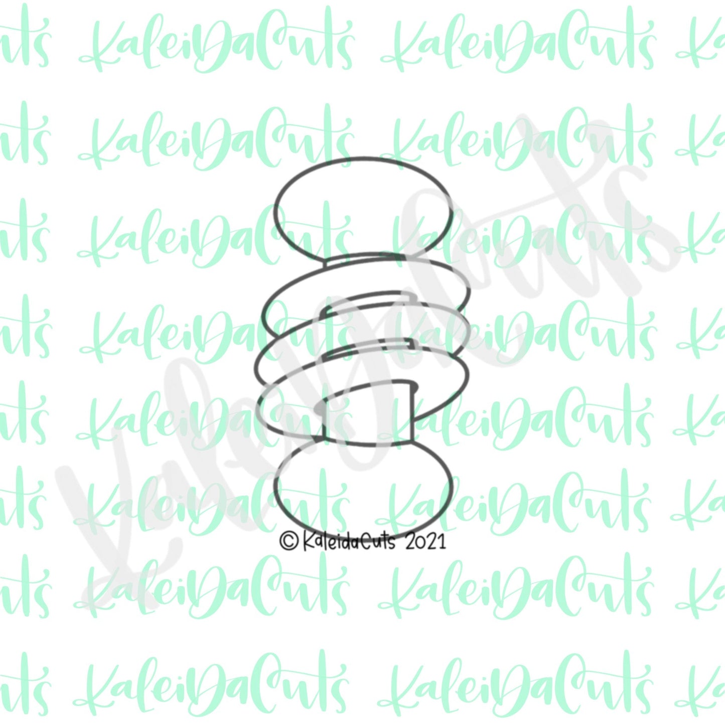 Wooden Rattle Cookie Cutter