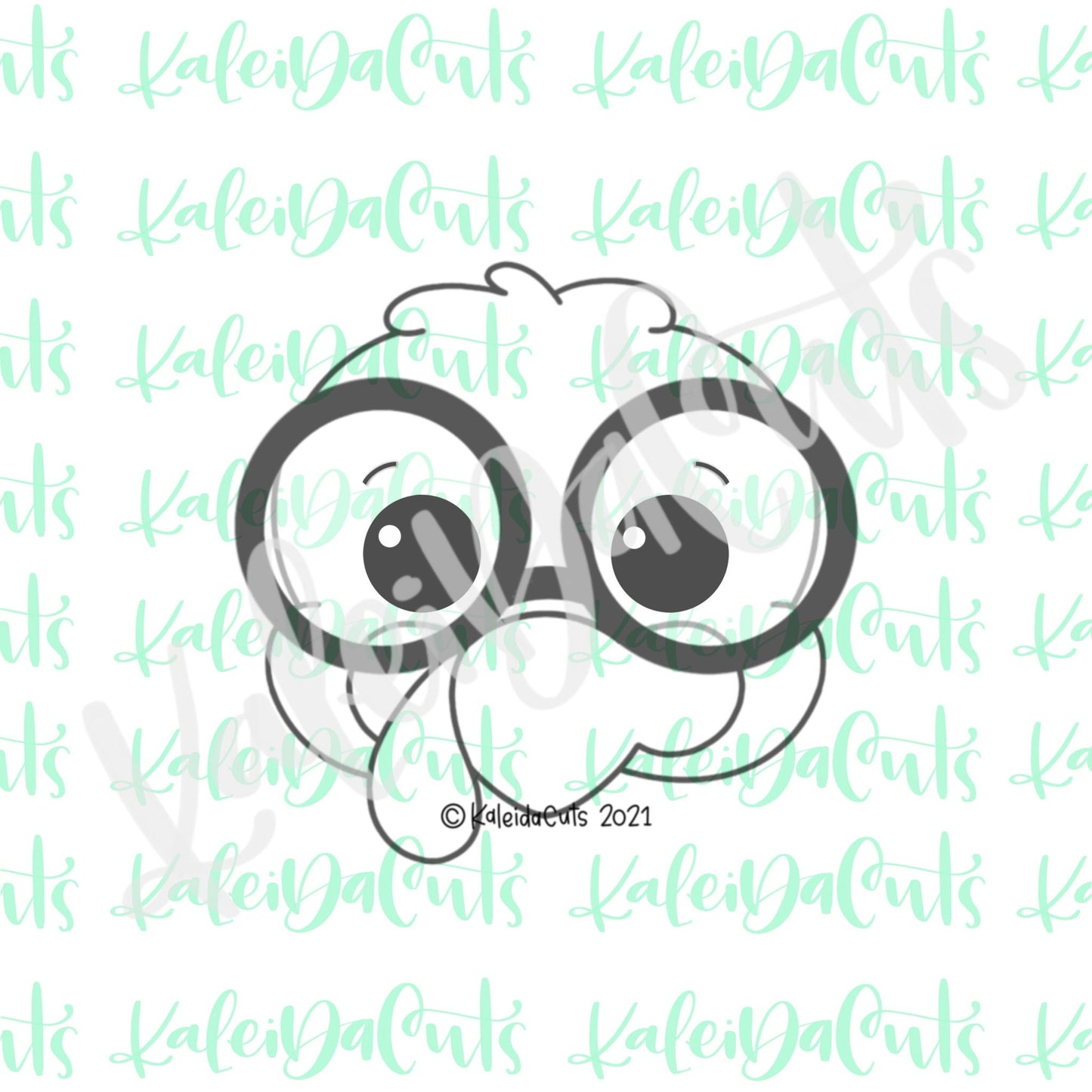 Nerdy Turkey 3 Cookie Cutter