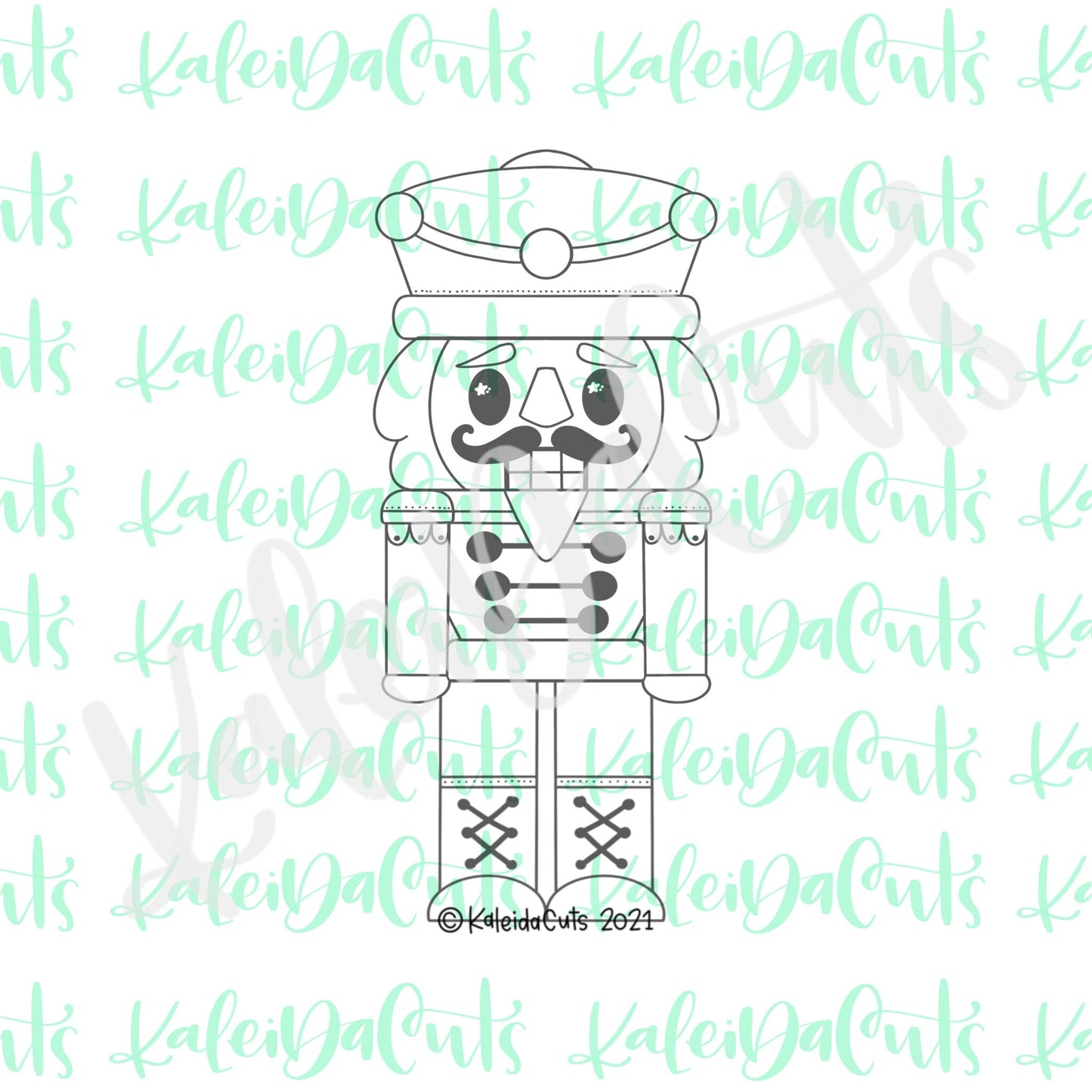 Tall Skinny Nutcracker Cookie Cutter