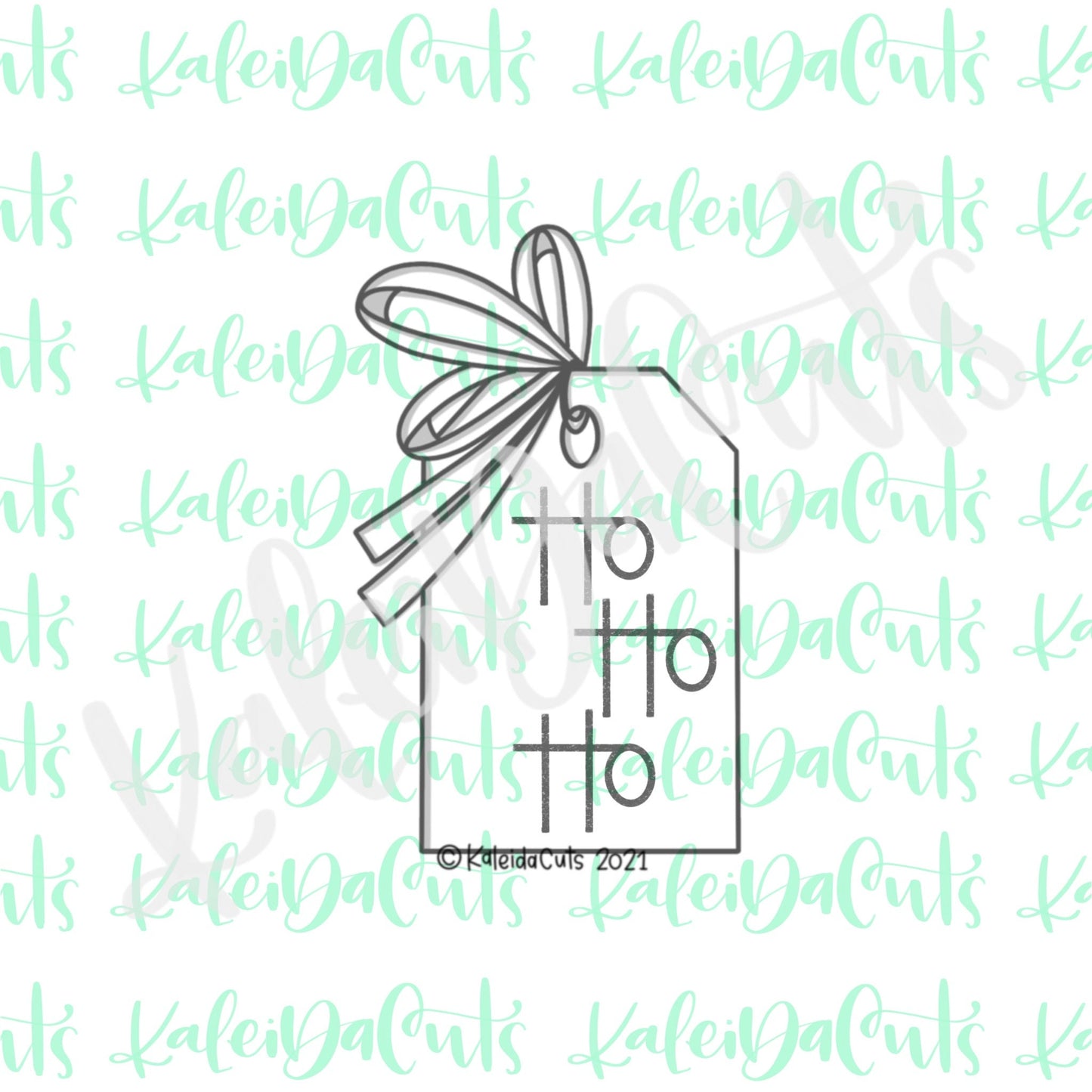 Stocking Tag Cookie Cutter