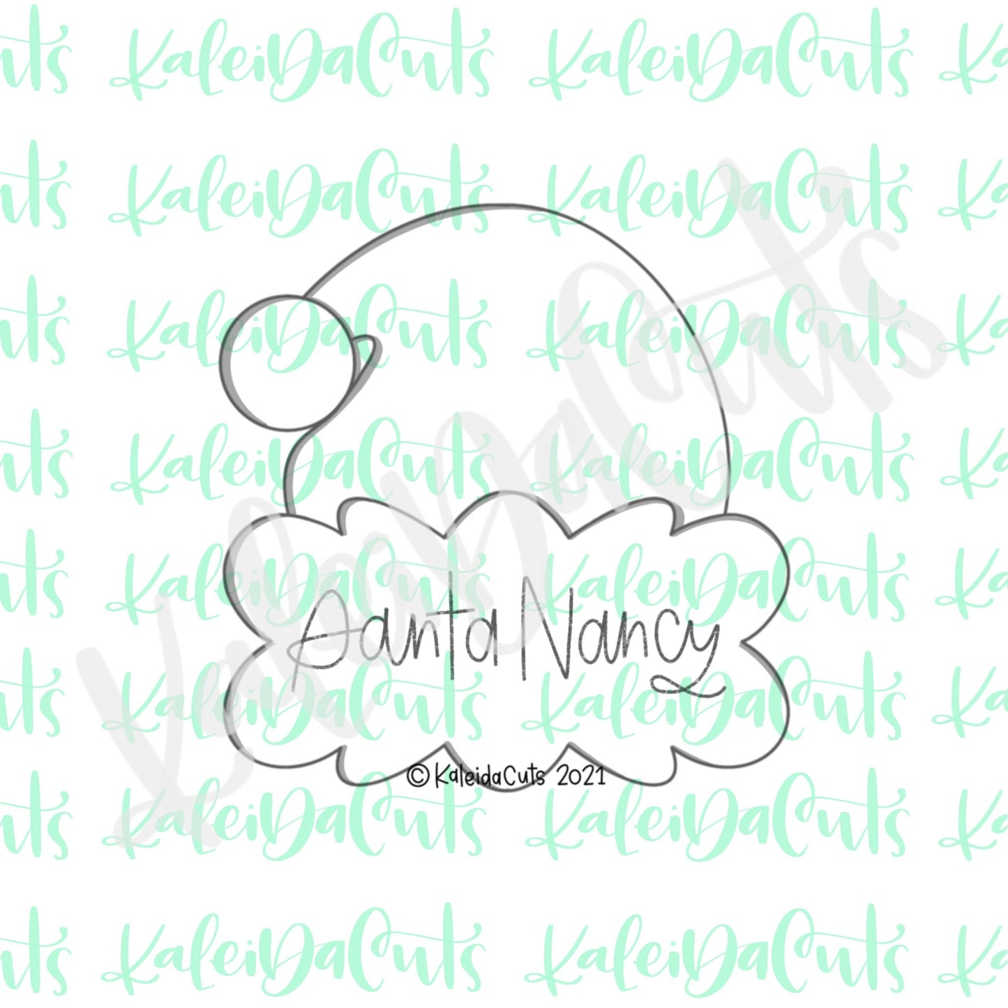 Santa Nancy Cookie Cutter