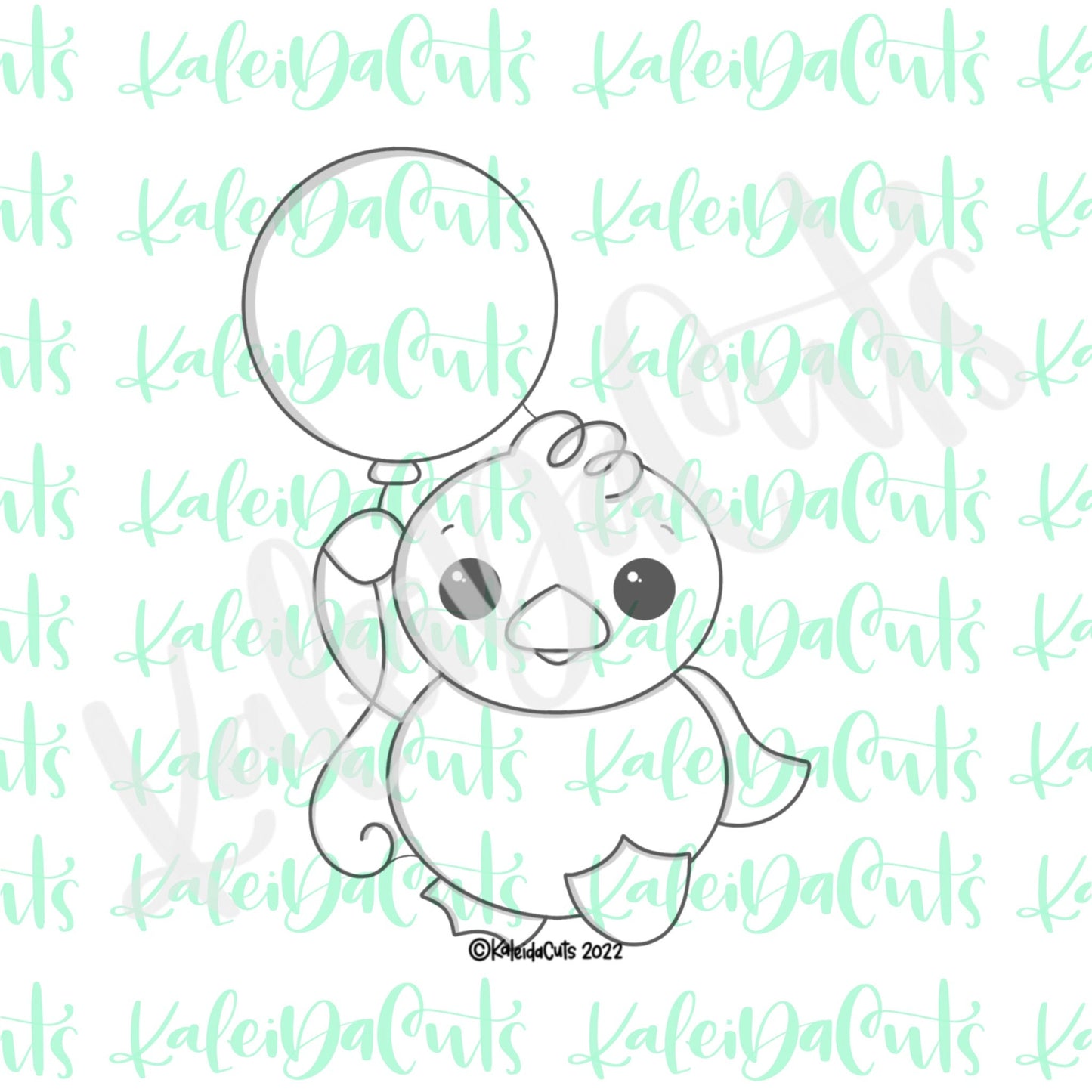 Duck Balloon Cookie Cutter