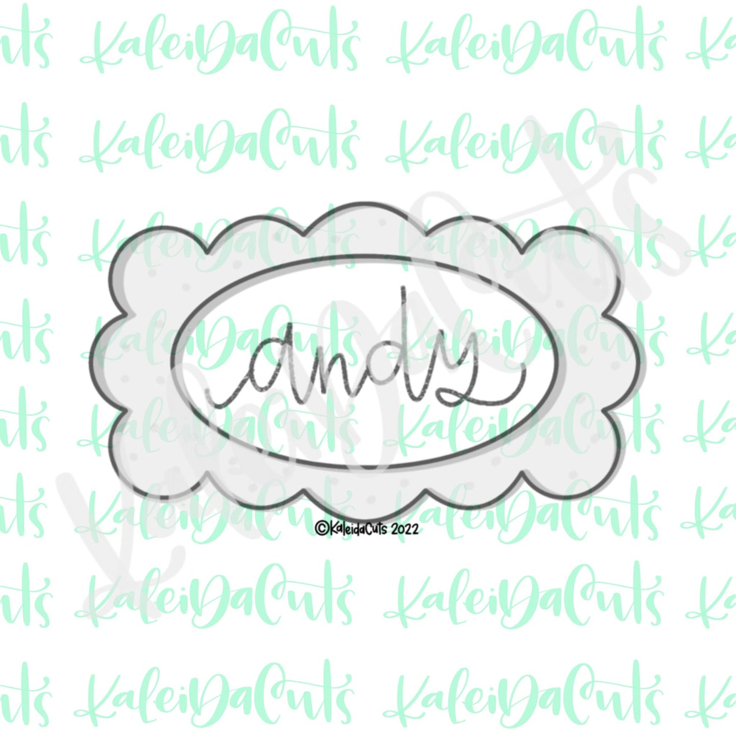 Andy Plaque Cookie Cutter