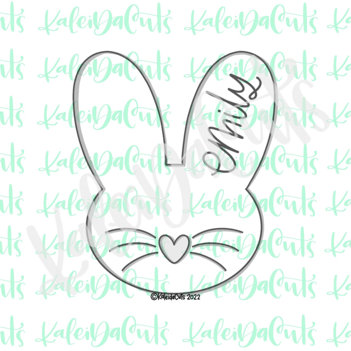 Bunny Head Cookie Cutter