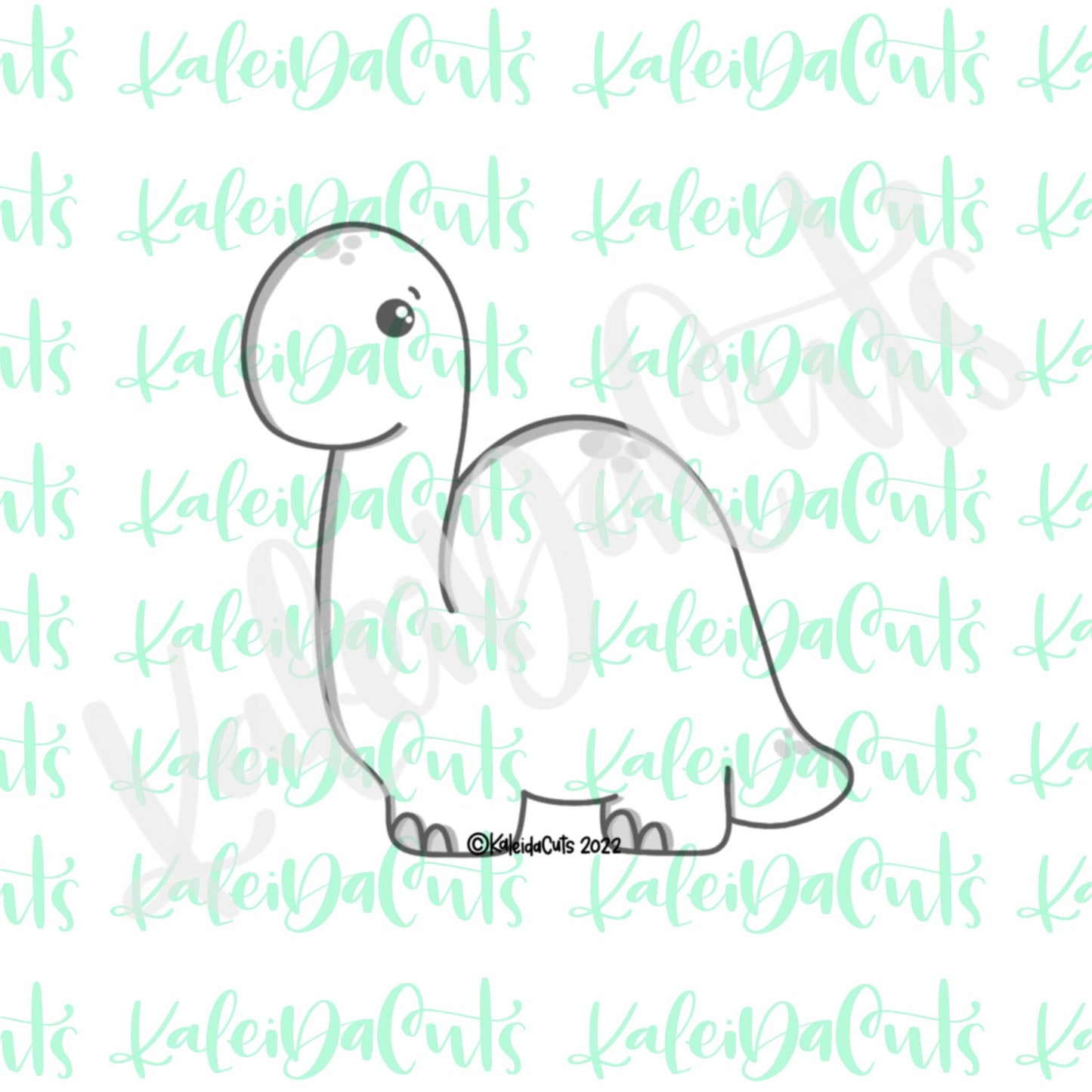 Brontosaurus 2022 Cookie Cutter