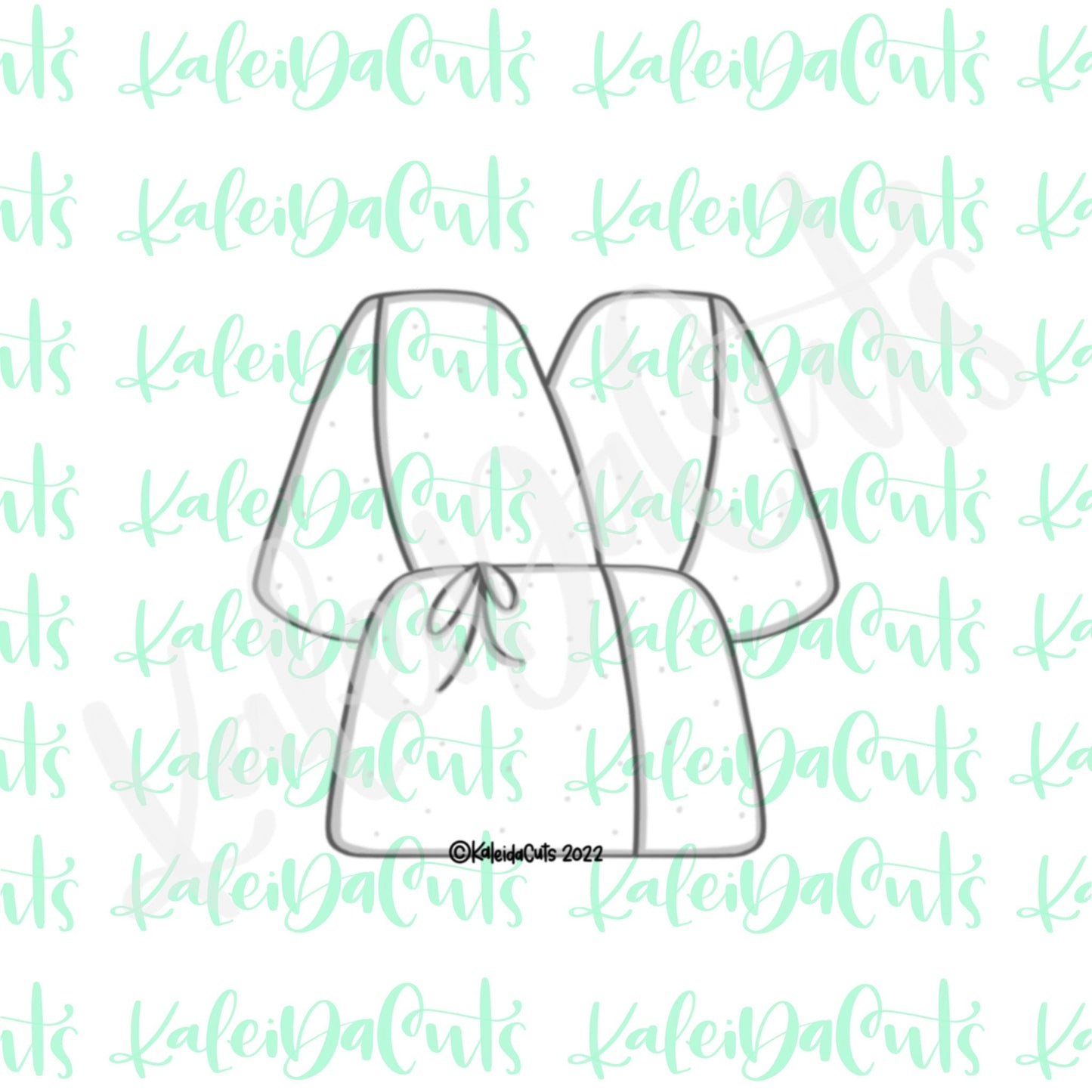 Spa Robe Cookie Cutter