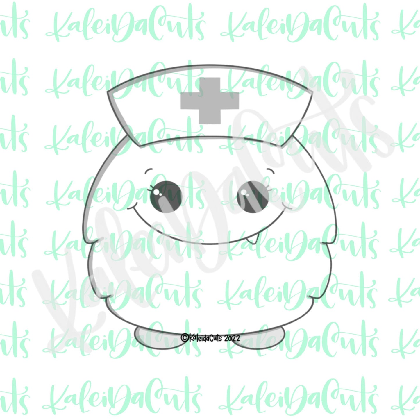 Nurse Monster Cookie Cutter