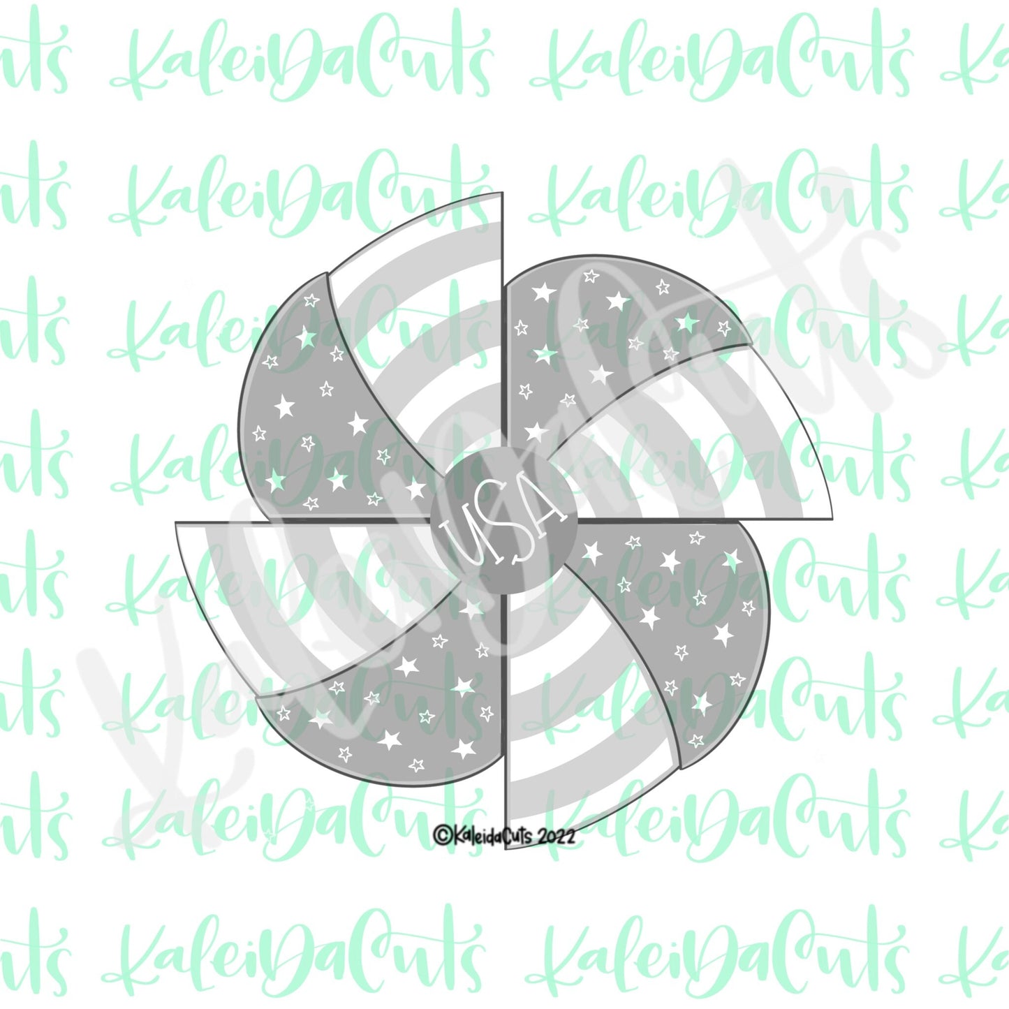 Chubby Pinwheel Cookie Cutter