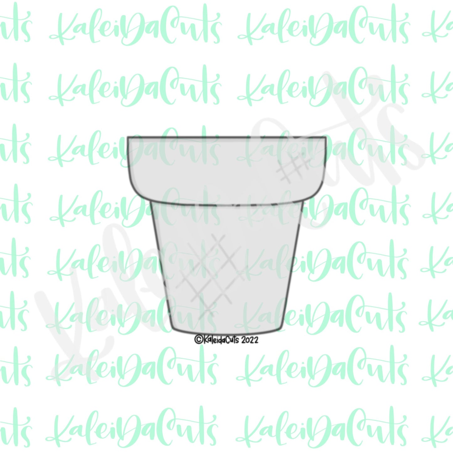 Ice Cream Cone Single Cookie Cutter