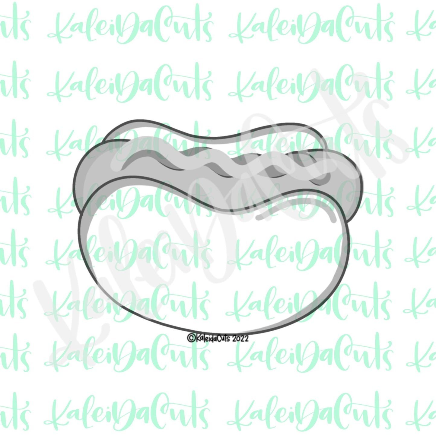 Chubby Hotdog Cookie Cutter