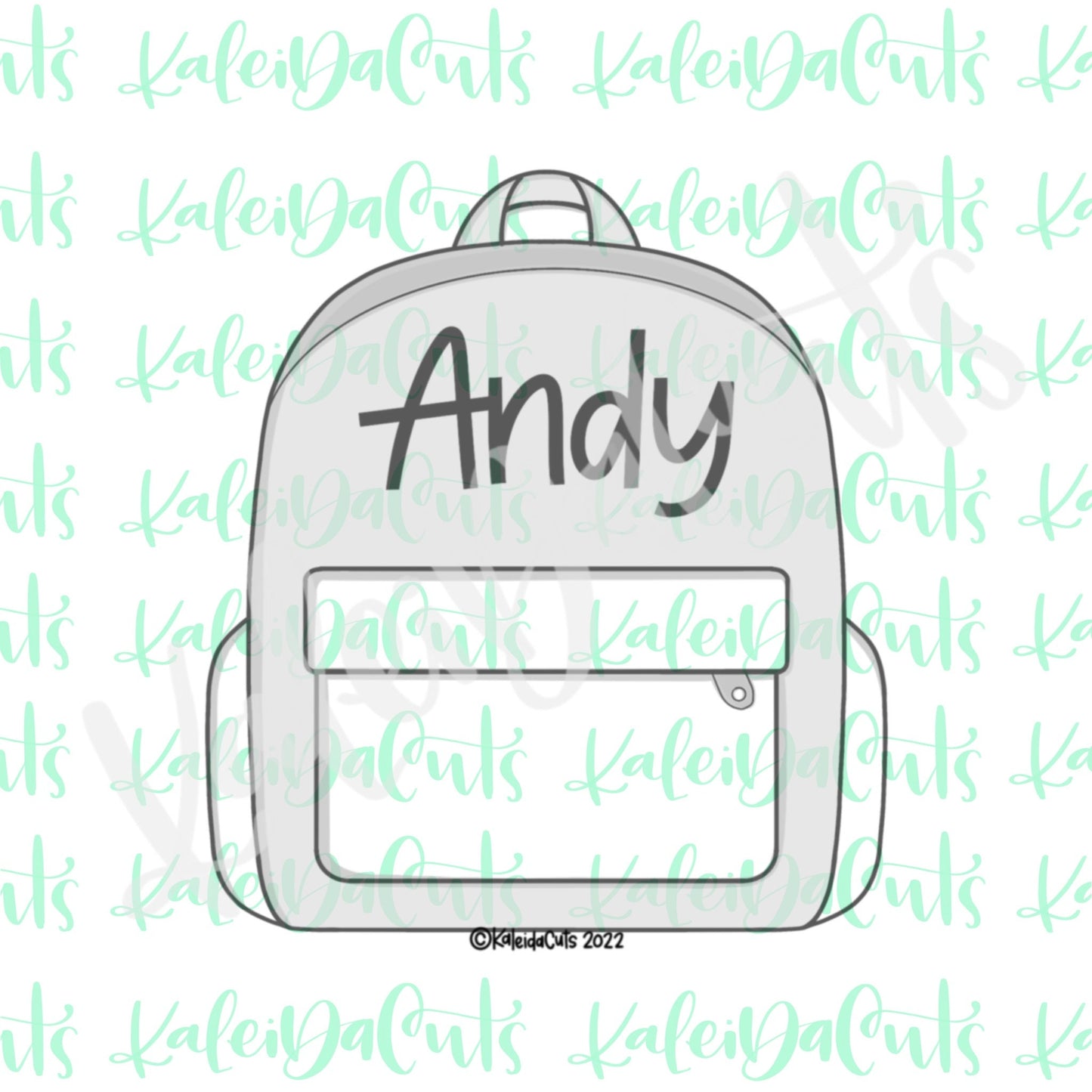 Classic Bookbag Cookie Cutter