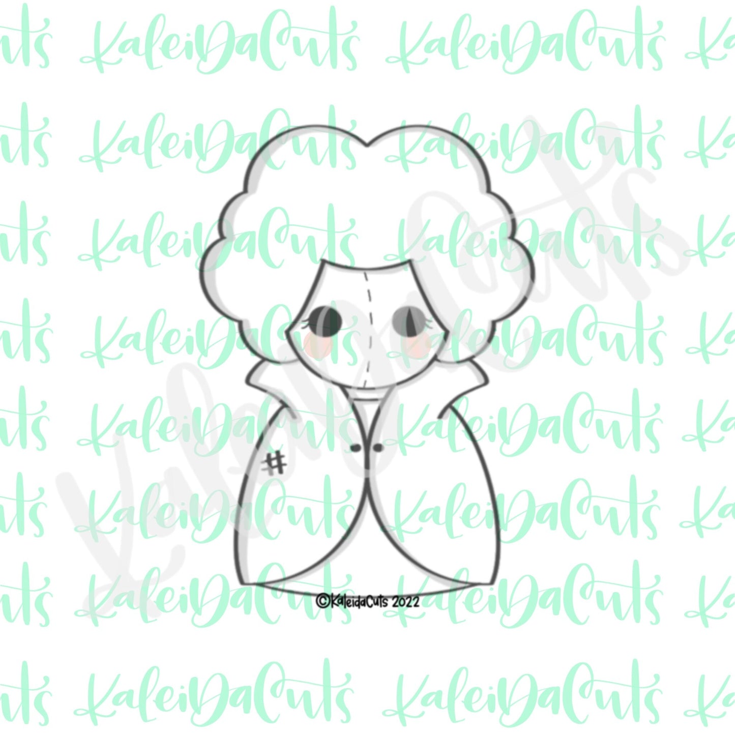 Witchy Rag Doll 1 Cookie Cutter
