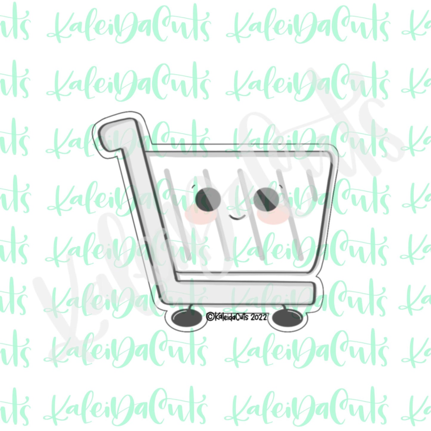 Shopping Cart Cookie Cutter