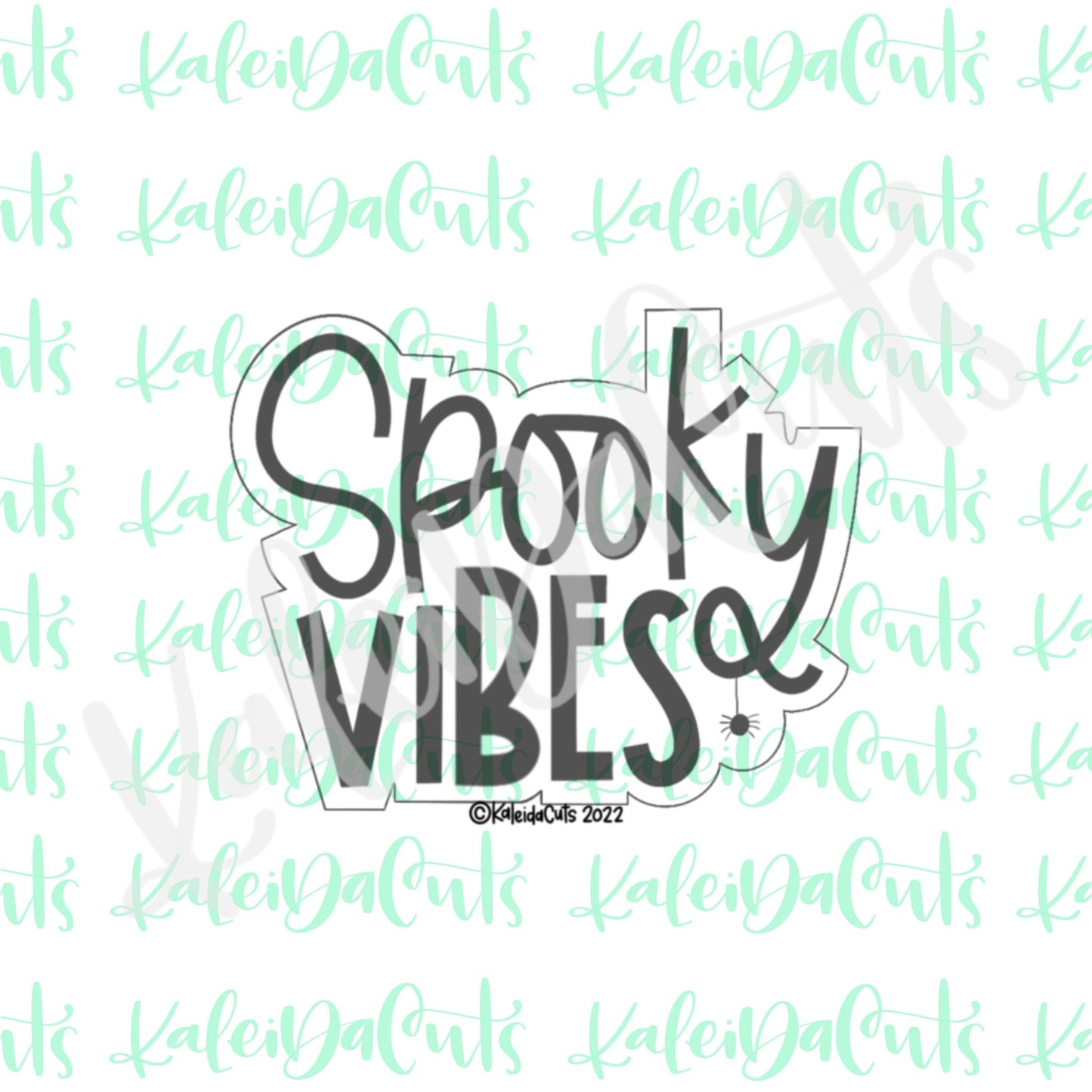 Spooky Vibes Cookie Cutter