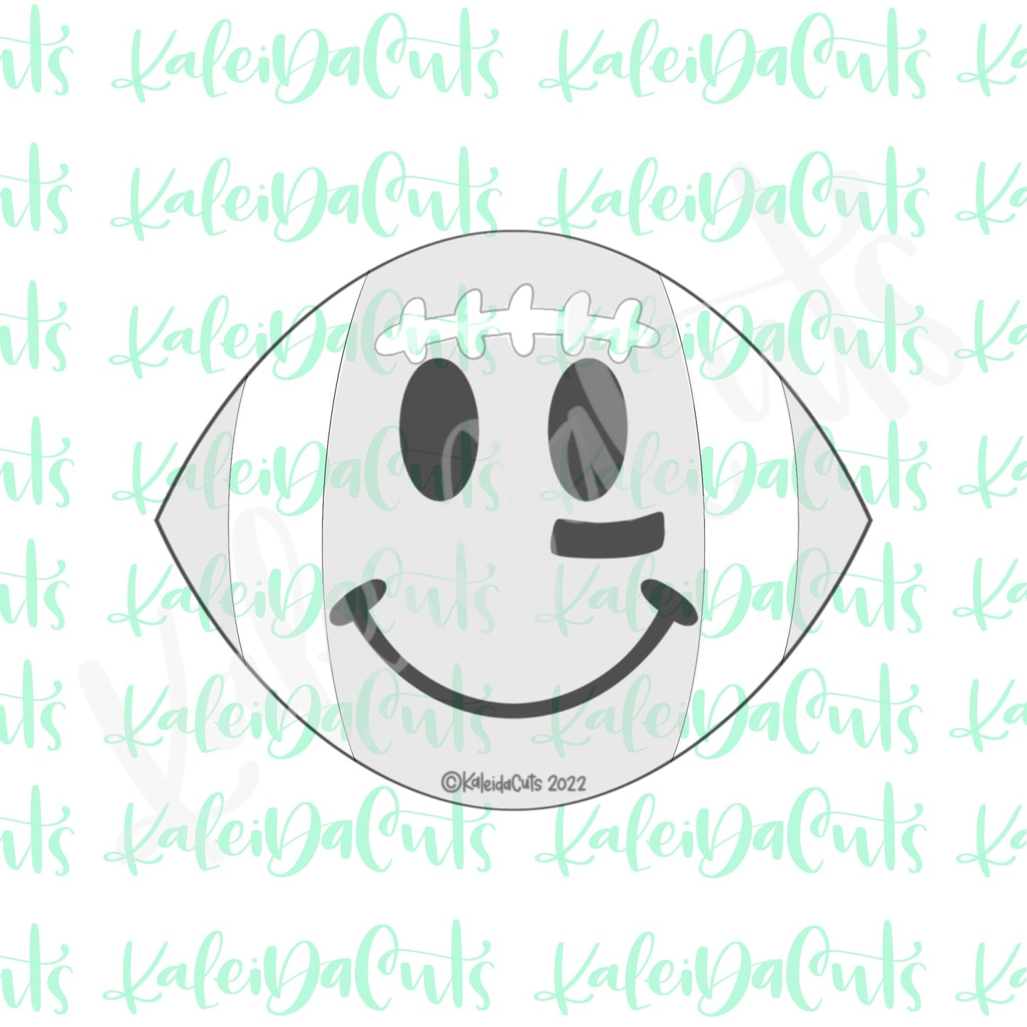 Chunky Football Cookie Cutter