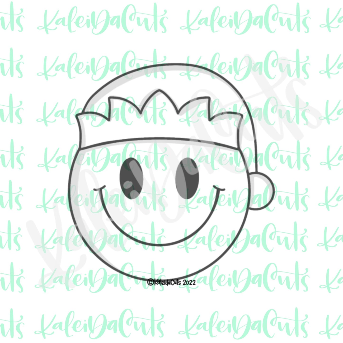 Smiley Face Elf Cookie Cutter