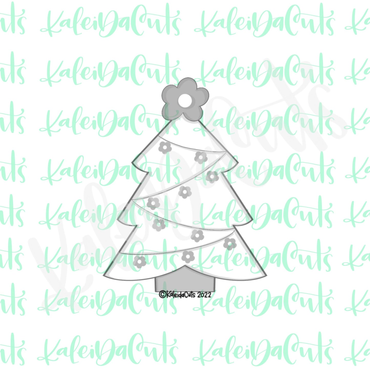 Groovy Christmas Tree Cookie Cutter