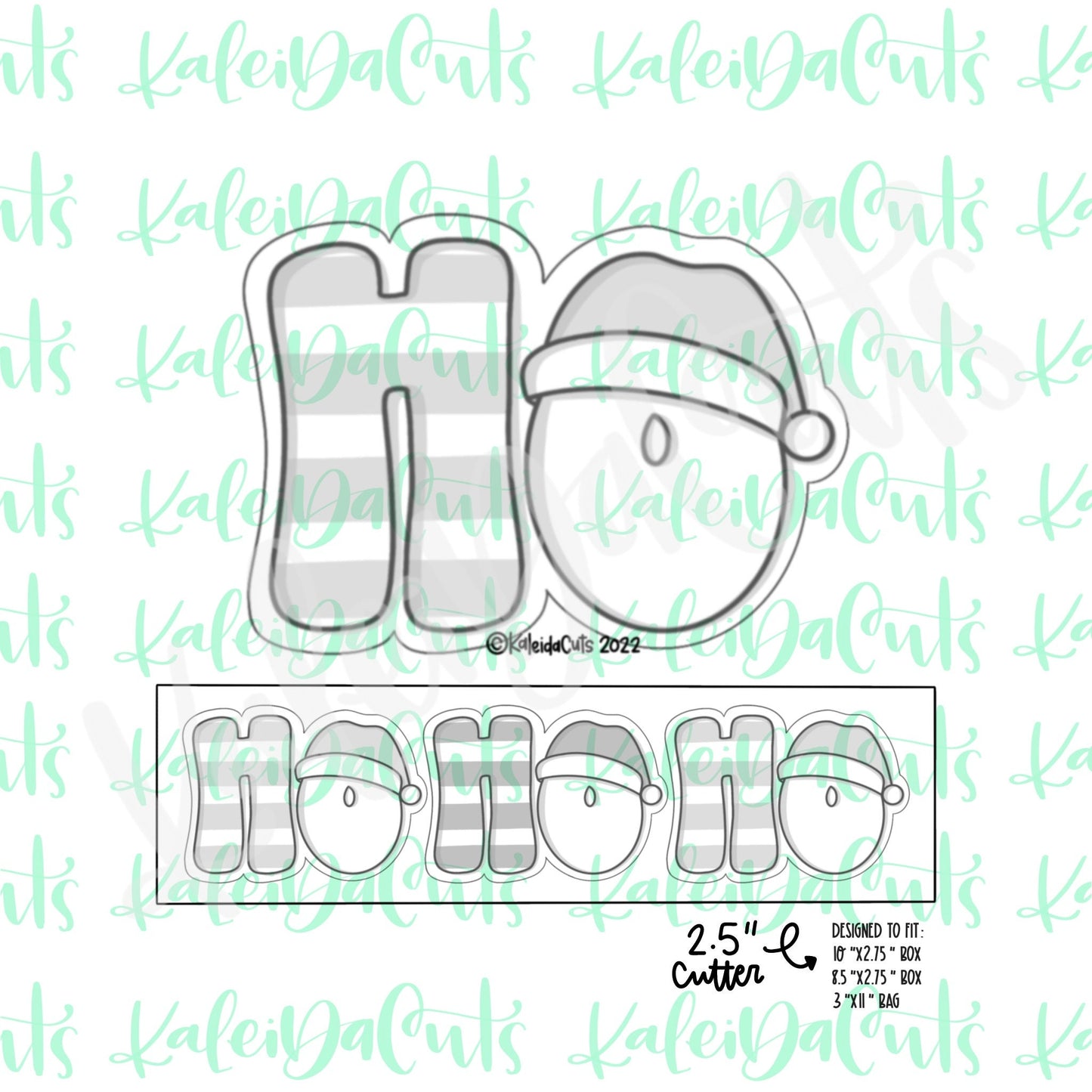 Ho Ho Santa Cookie Cutter