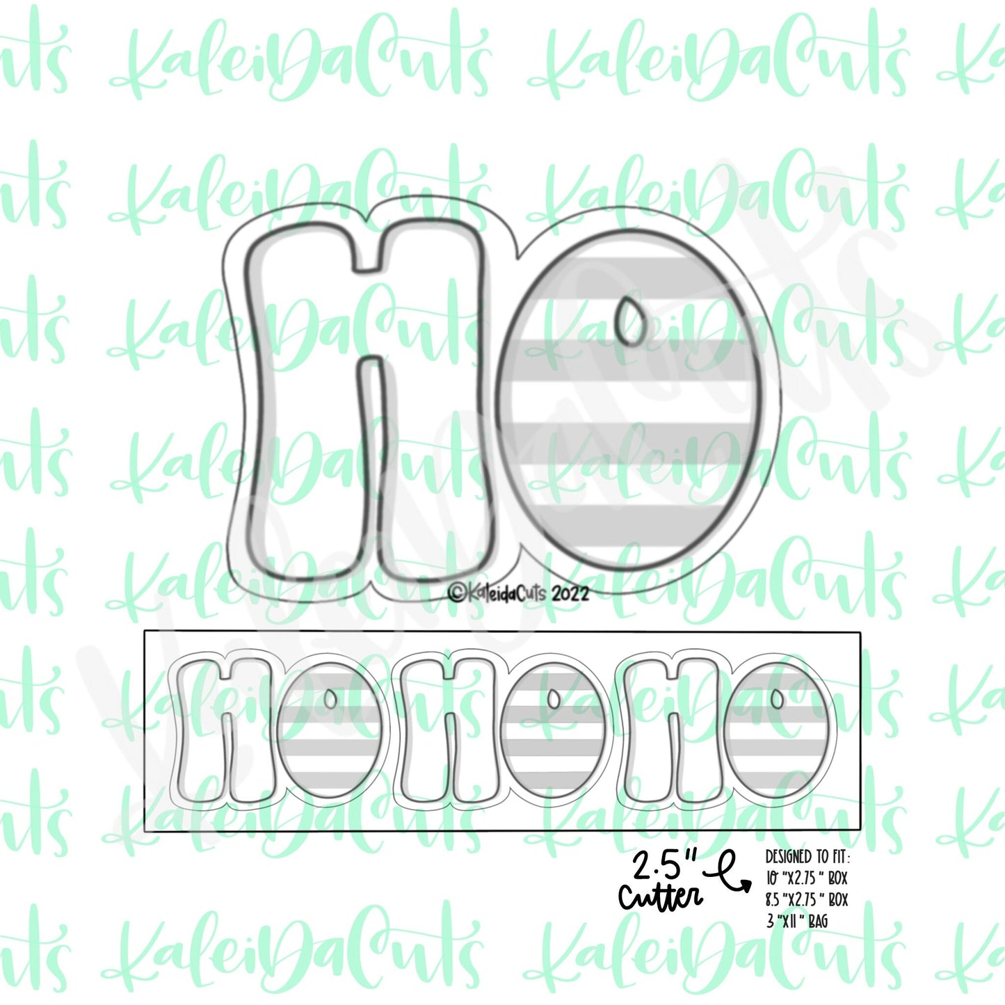 Ho Ho Retro Cookie Cutter