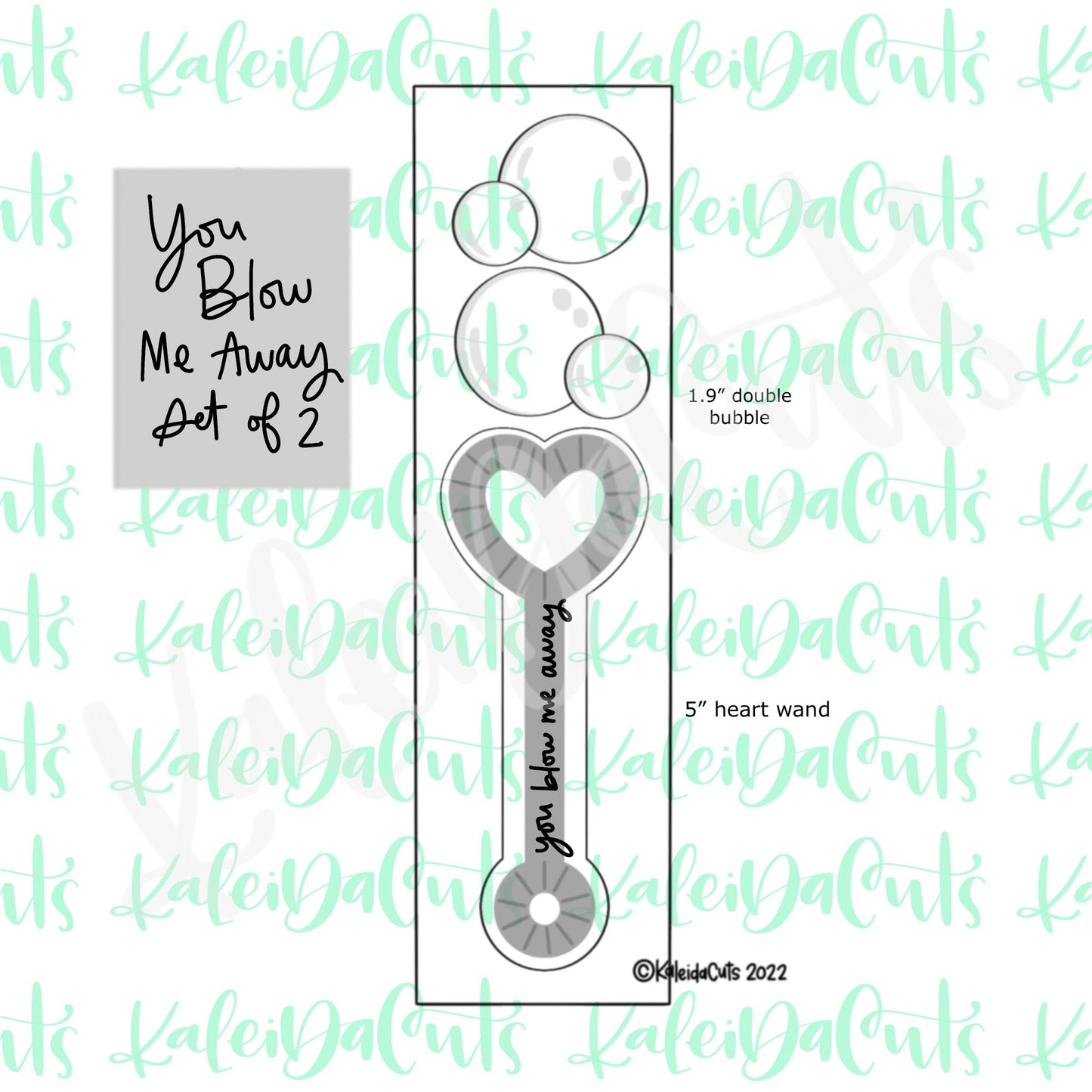 You Blow Me Away Set of 2 Cookie Cutters