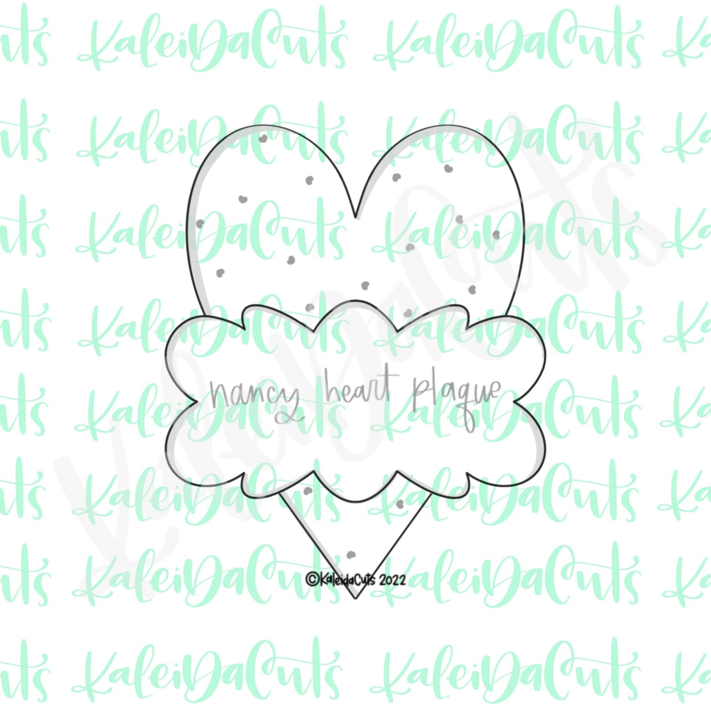 Nancy Heart Cookie Cutter