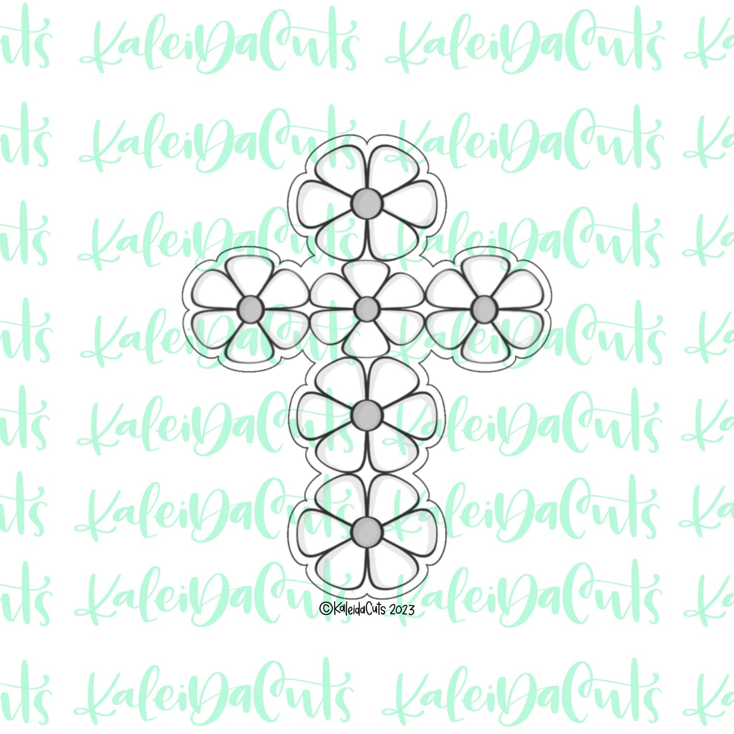 Daisy Cross Cookie Cutter
